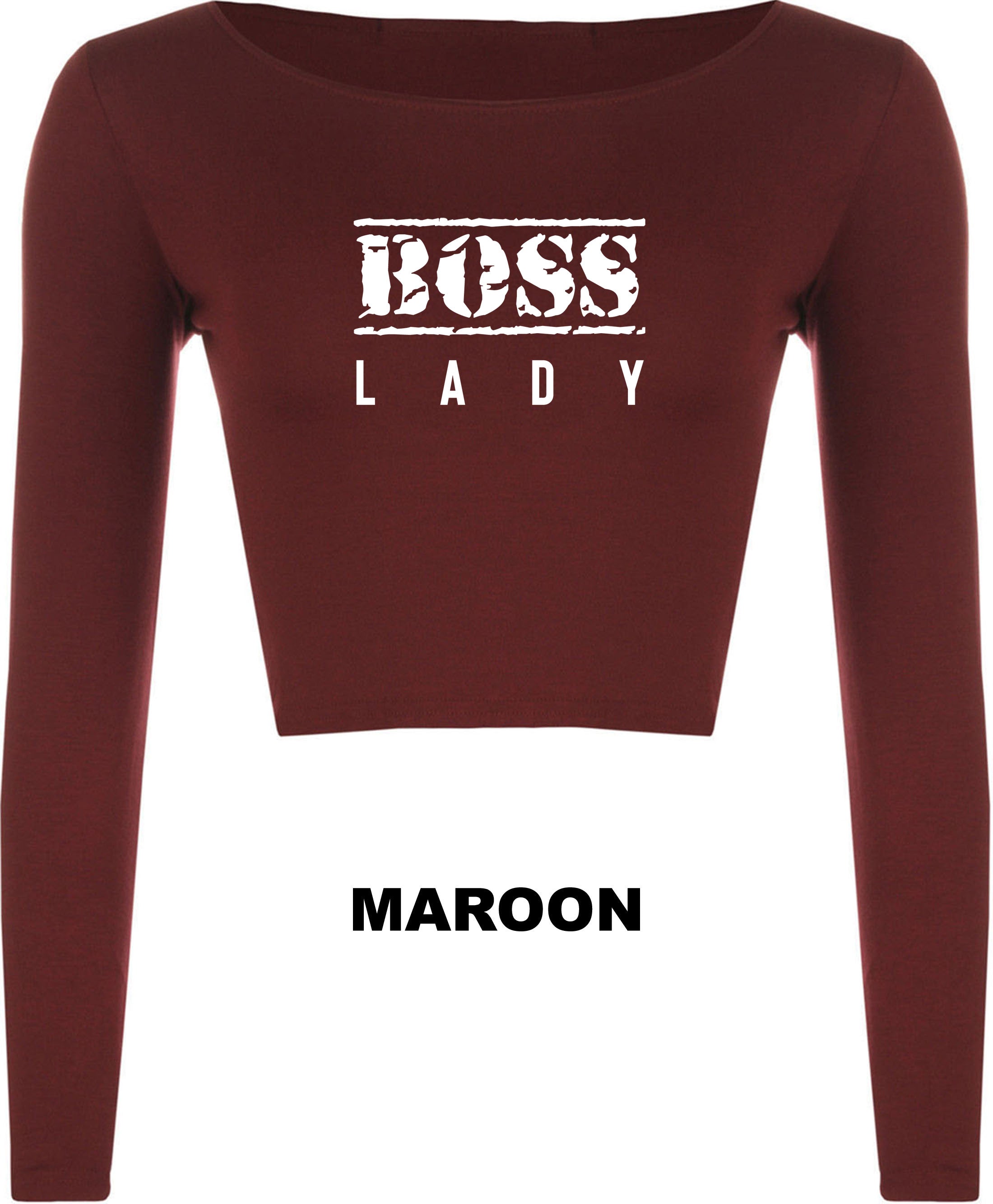 Boss Lady Crop Top