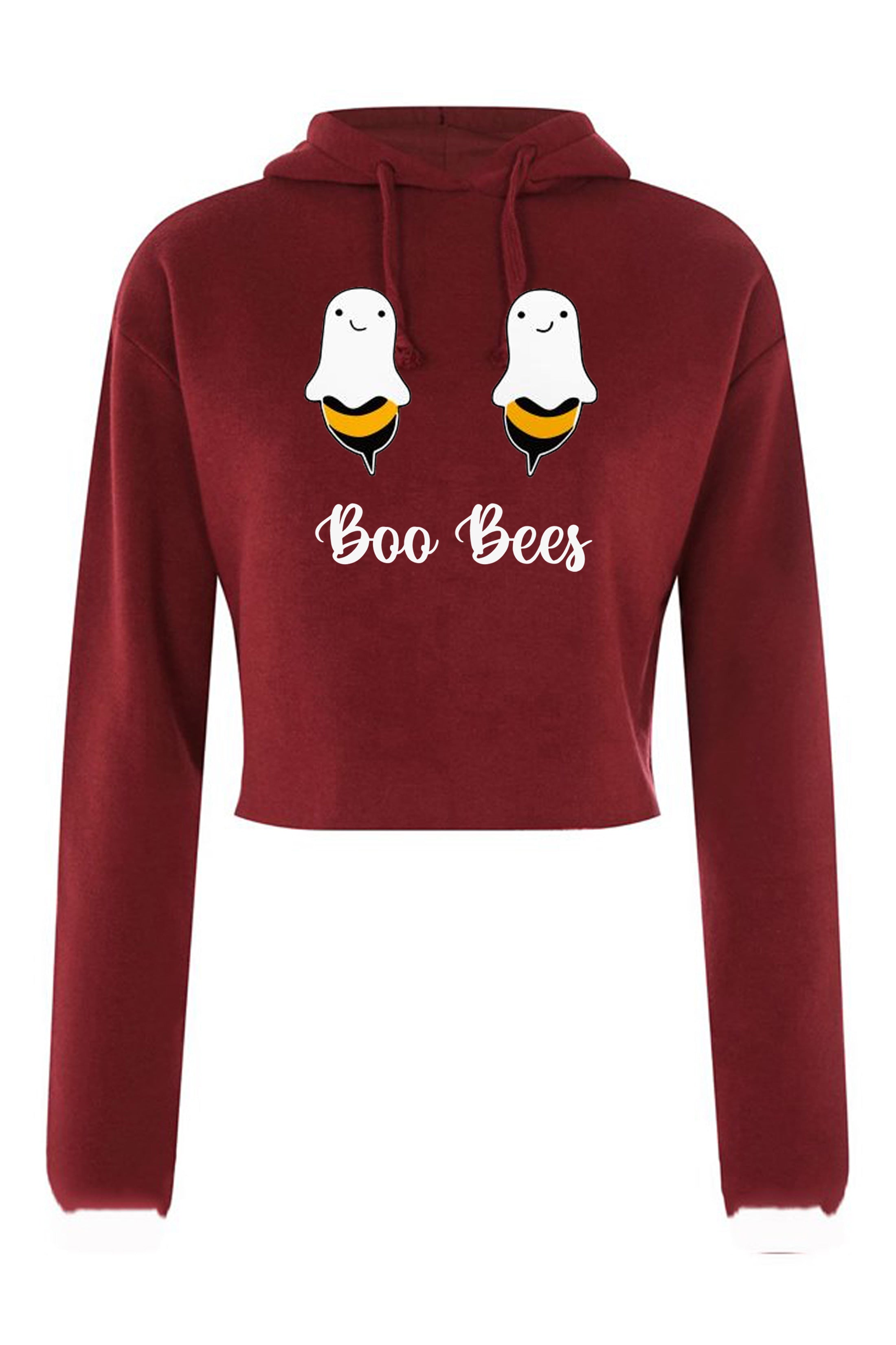 Boo Bees Crop Top Hoodie