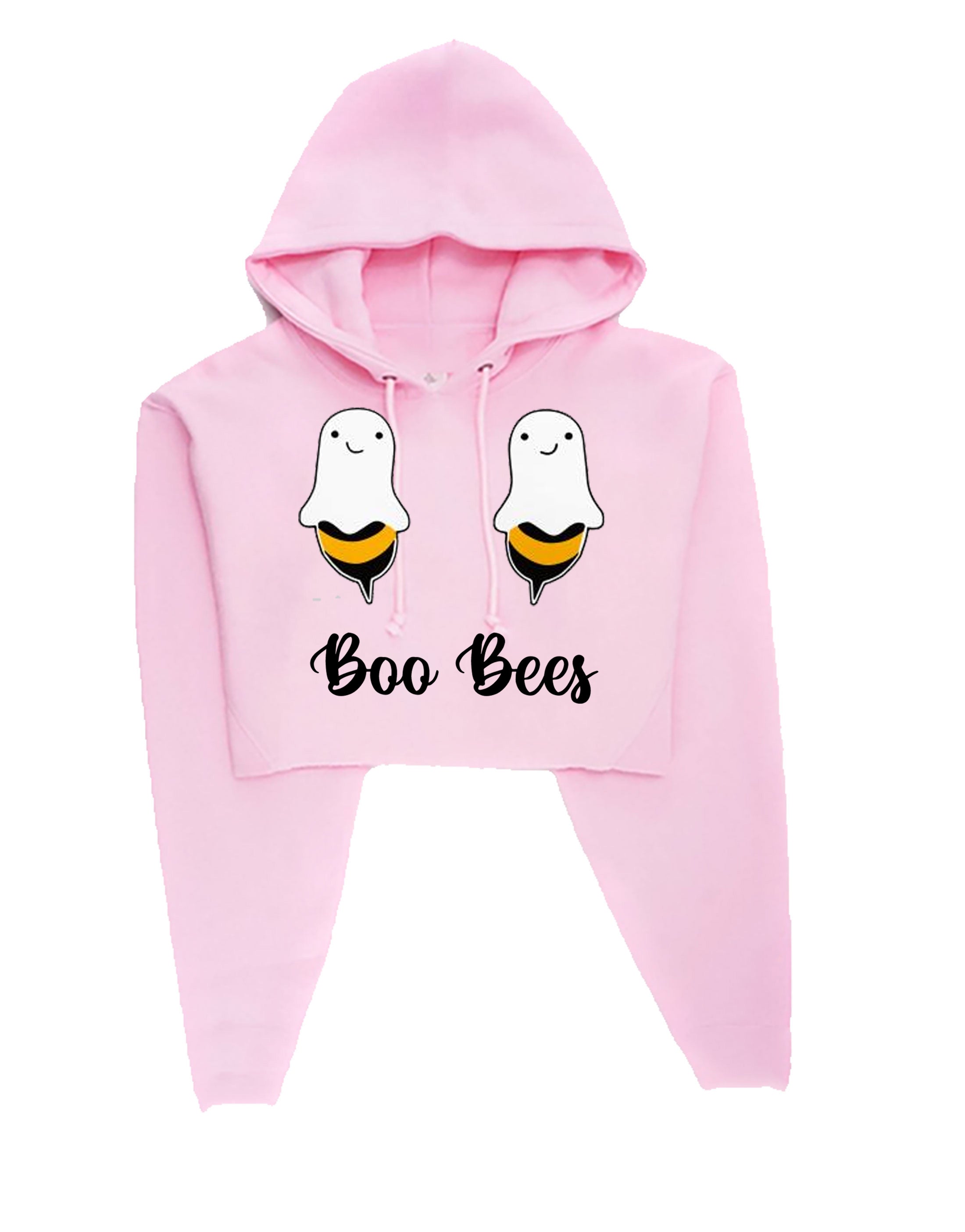 Boo Bees Crop Top Hoodie