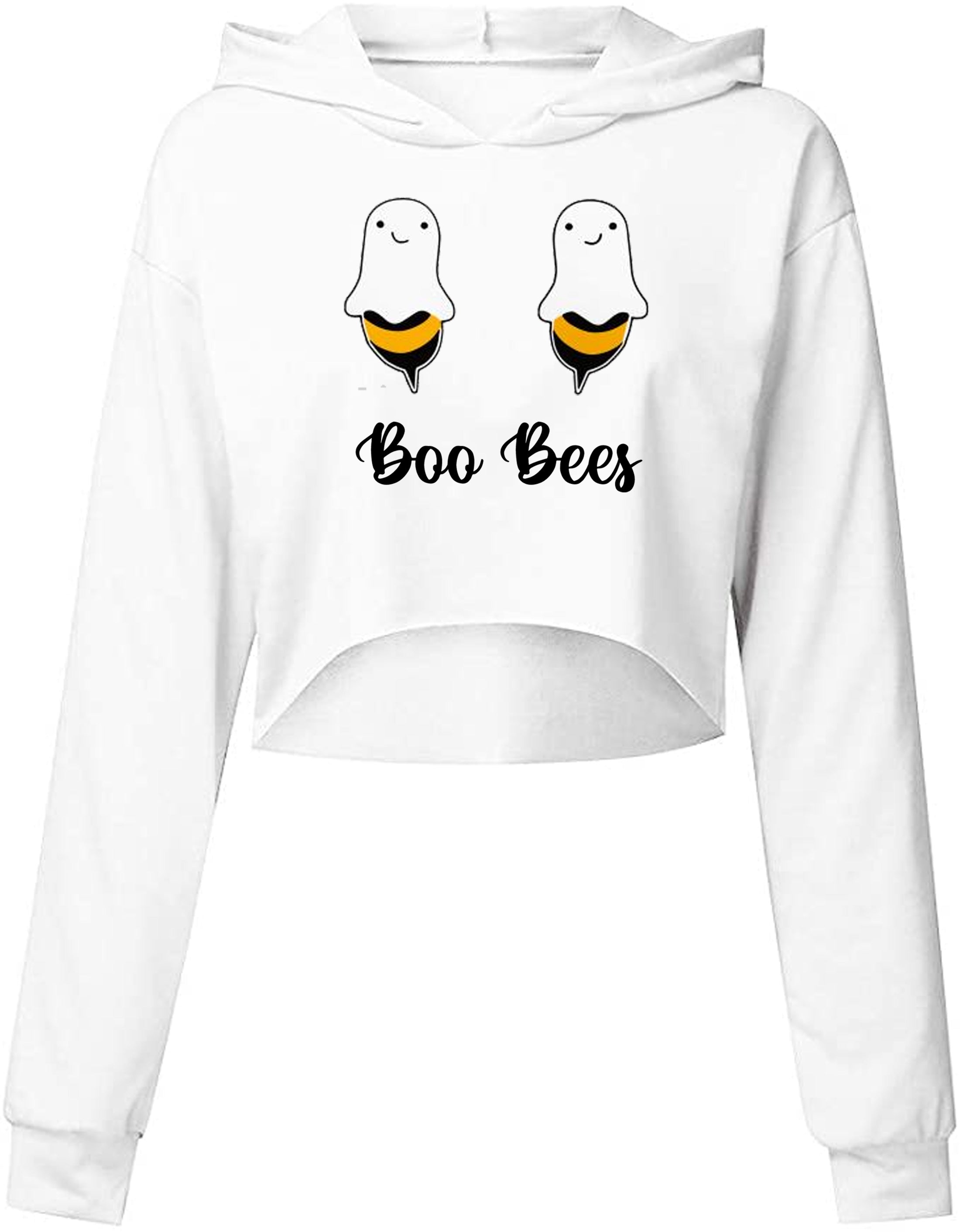 Boo Bees Crop Top Hoodie