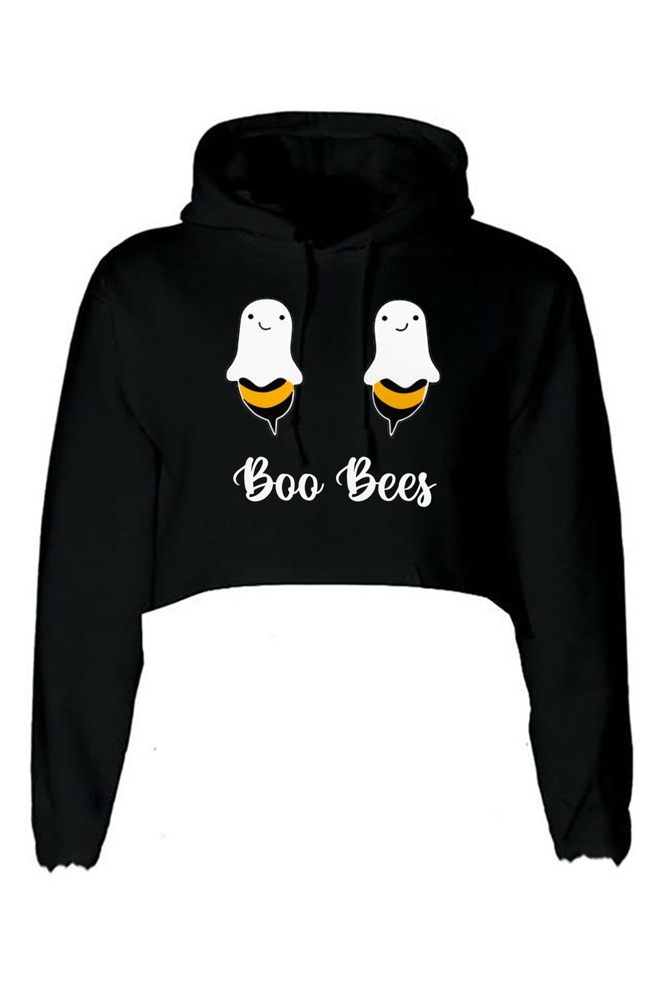 Boo Bees Crop Top Hoodie