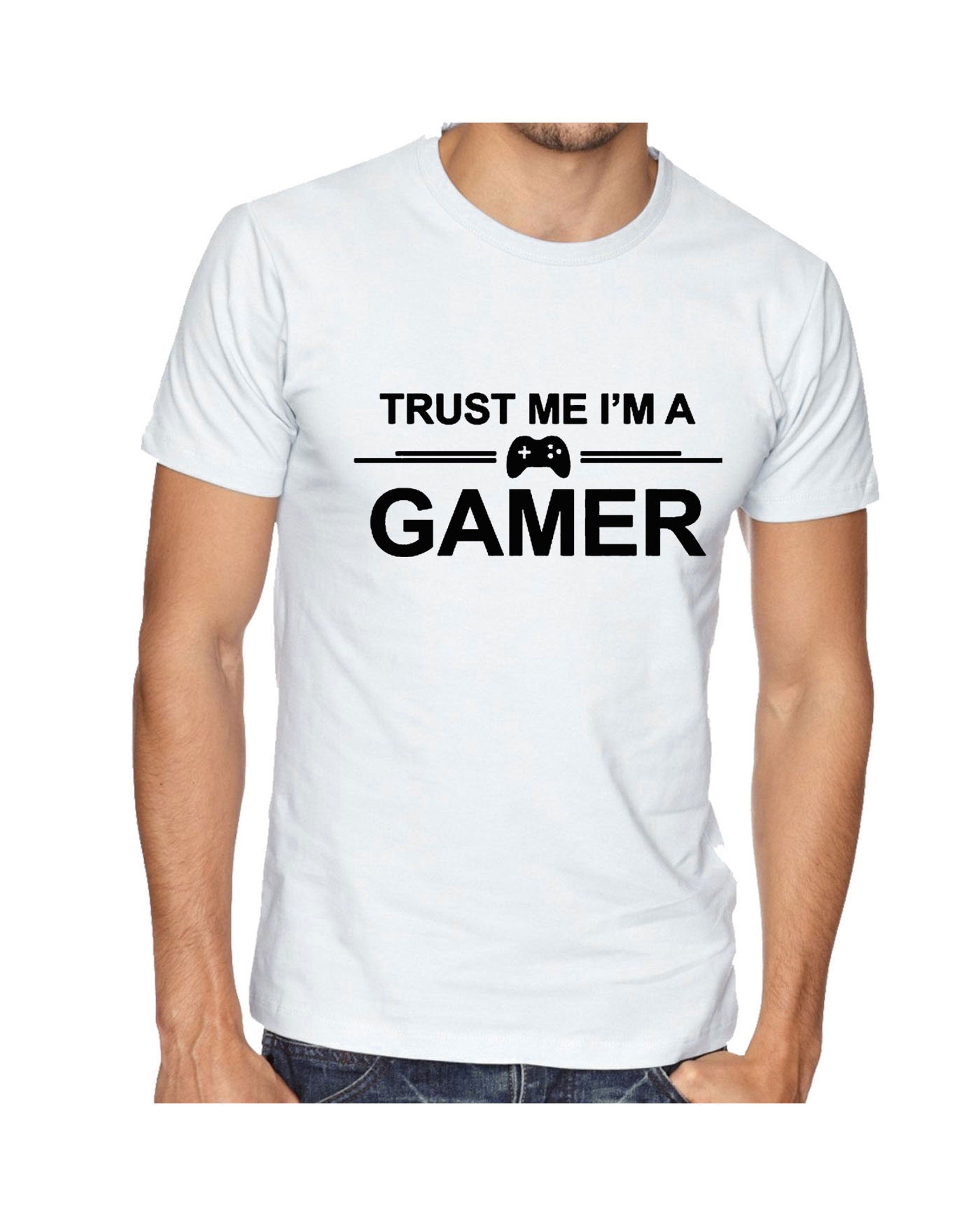 Trust me I'm a Gamer Tee Shirt Tshirt T-shirt Gift for Game Lovers play station PS Video Games Mens Ladies birthday christmas gift