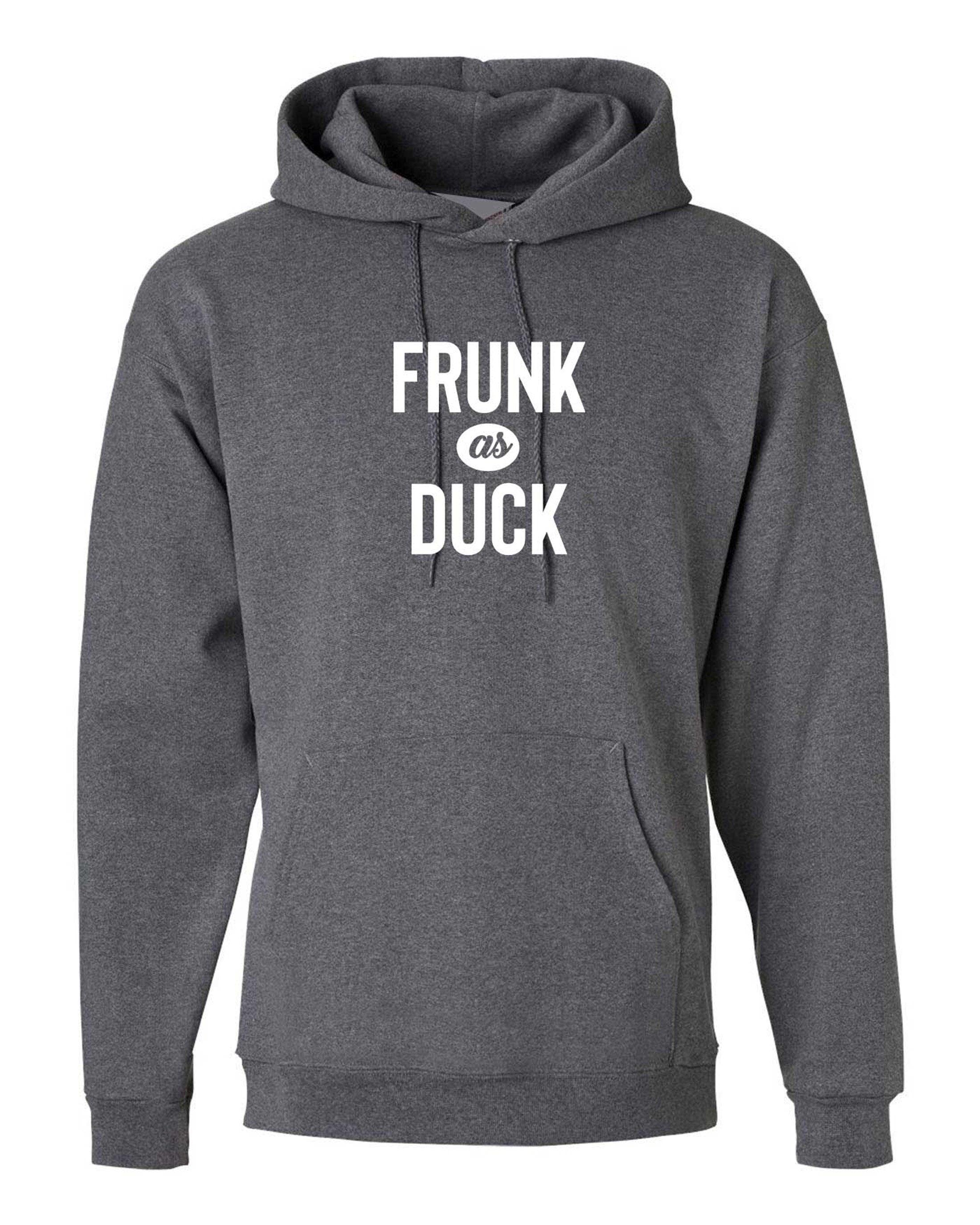 Frunk As Duck, Personalised Hoodie, Custom Hoodie, Custom Hooded, Men Hoodie T Shirt, Printed Customise Name Gift Hoodie,