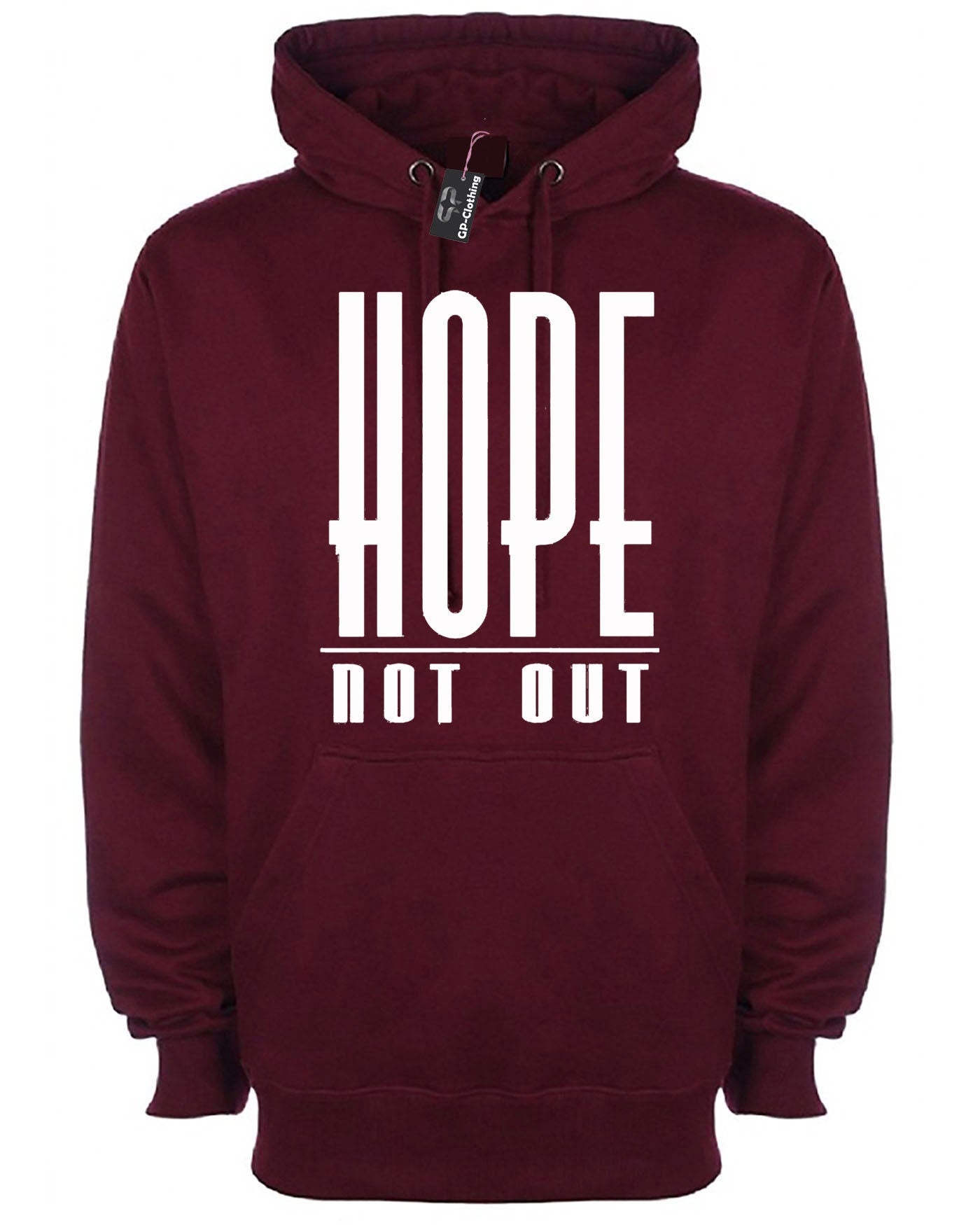 Hope Not Out Hoodie Hoody Hood Hooded Funny Inspirational Men Ladies Womens Unisex Top Motivational Gift Present Idea