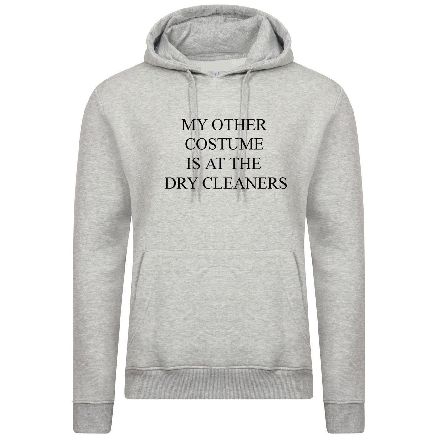 My Other Costume Is at the dry cleaners Hoodie Hoody Hood Hooded Funny Outfit Unisex Gift trending Joke Unisex Ladies Womens Mens