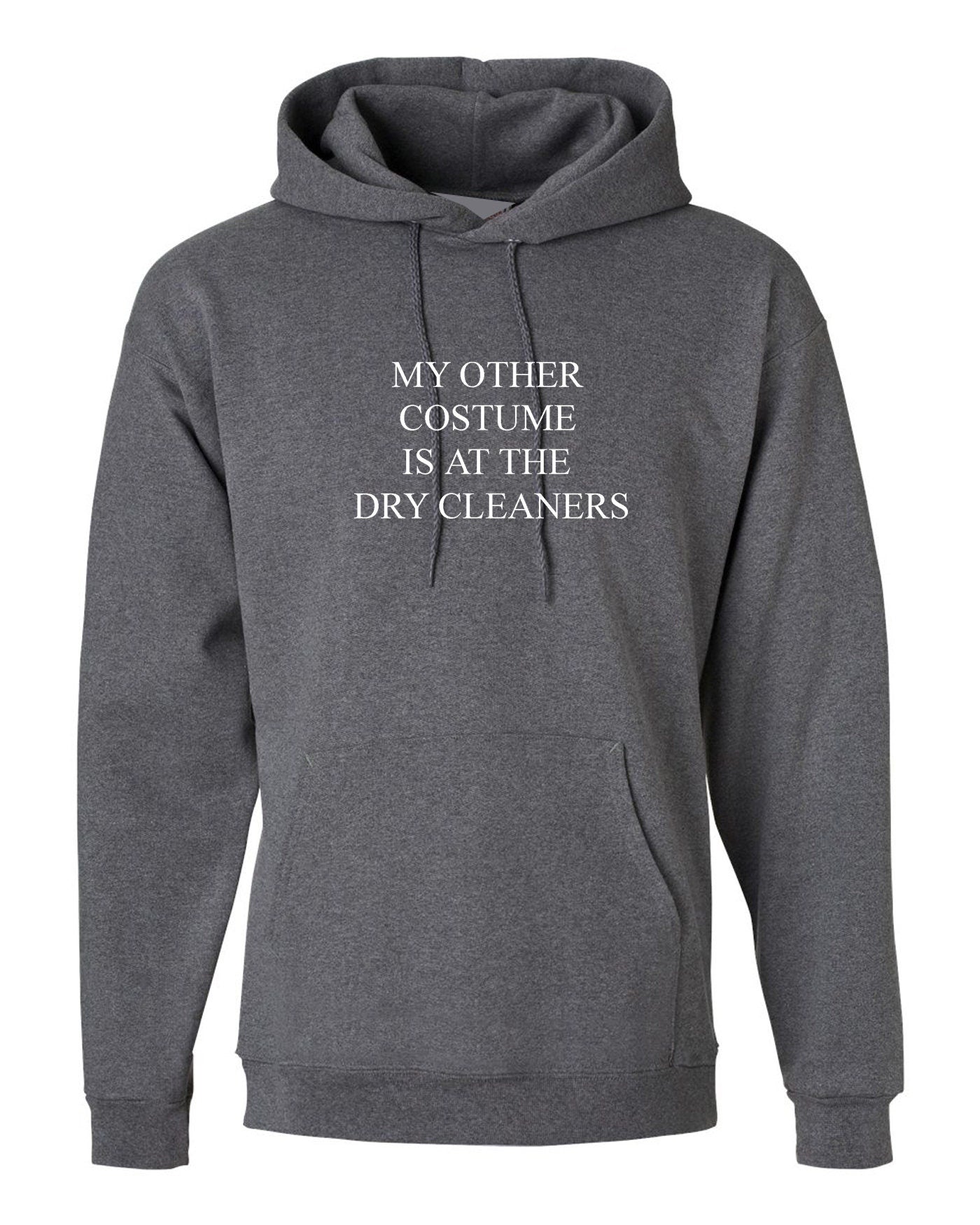 My Other Costume Is at the dry cleaners Hoodie Hoody Hood Hooded Funny Outfit Unisex Gift trending Joke Unisex Ladies Womens Mens