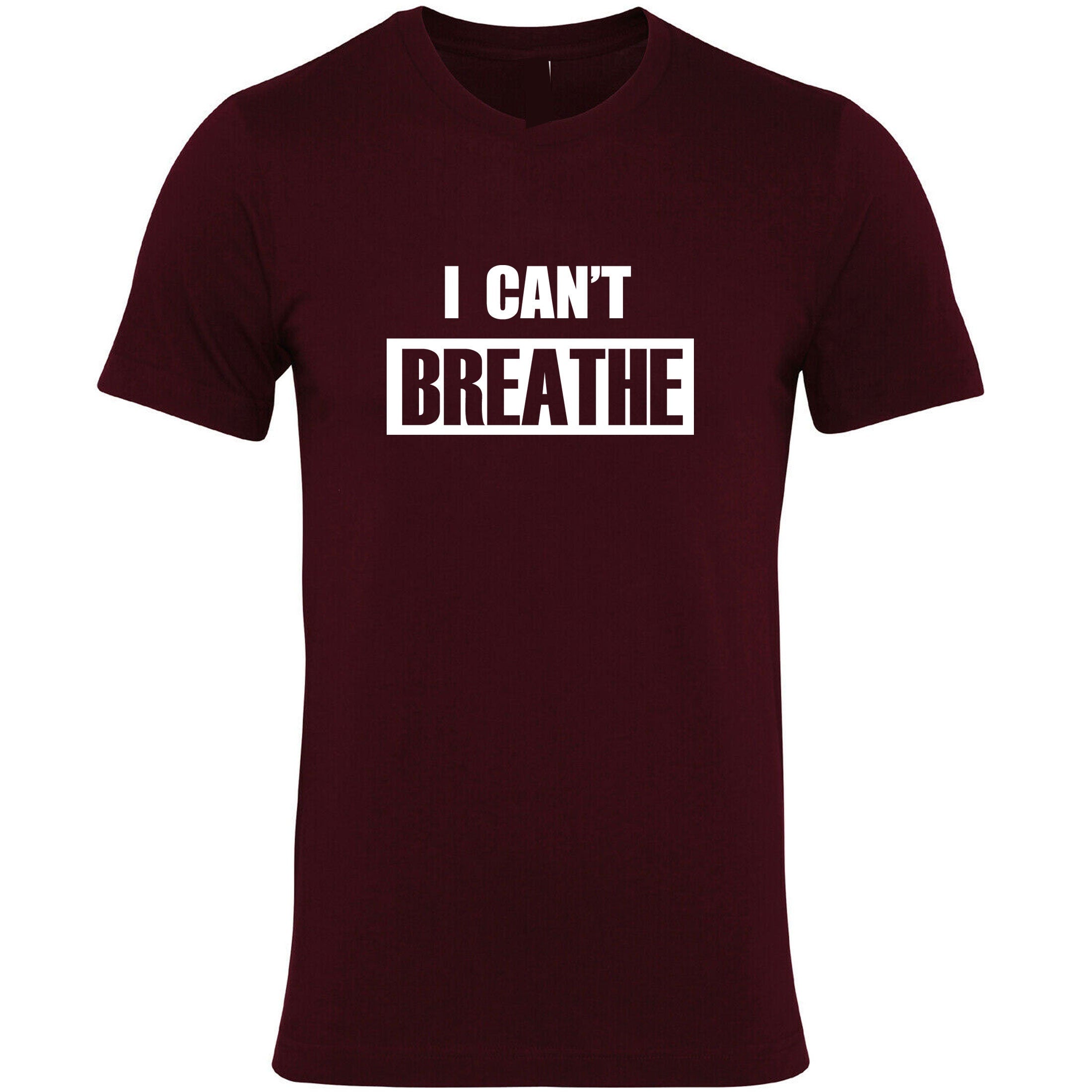 I can't Breathe T-shirt T Shirt Tshirt Tee Shirt for Adults Support Equality Racial Equality Say no to Racism Unisex Black Lives Matter