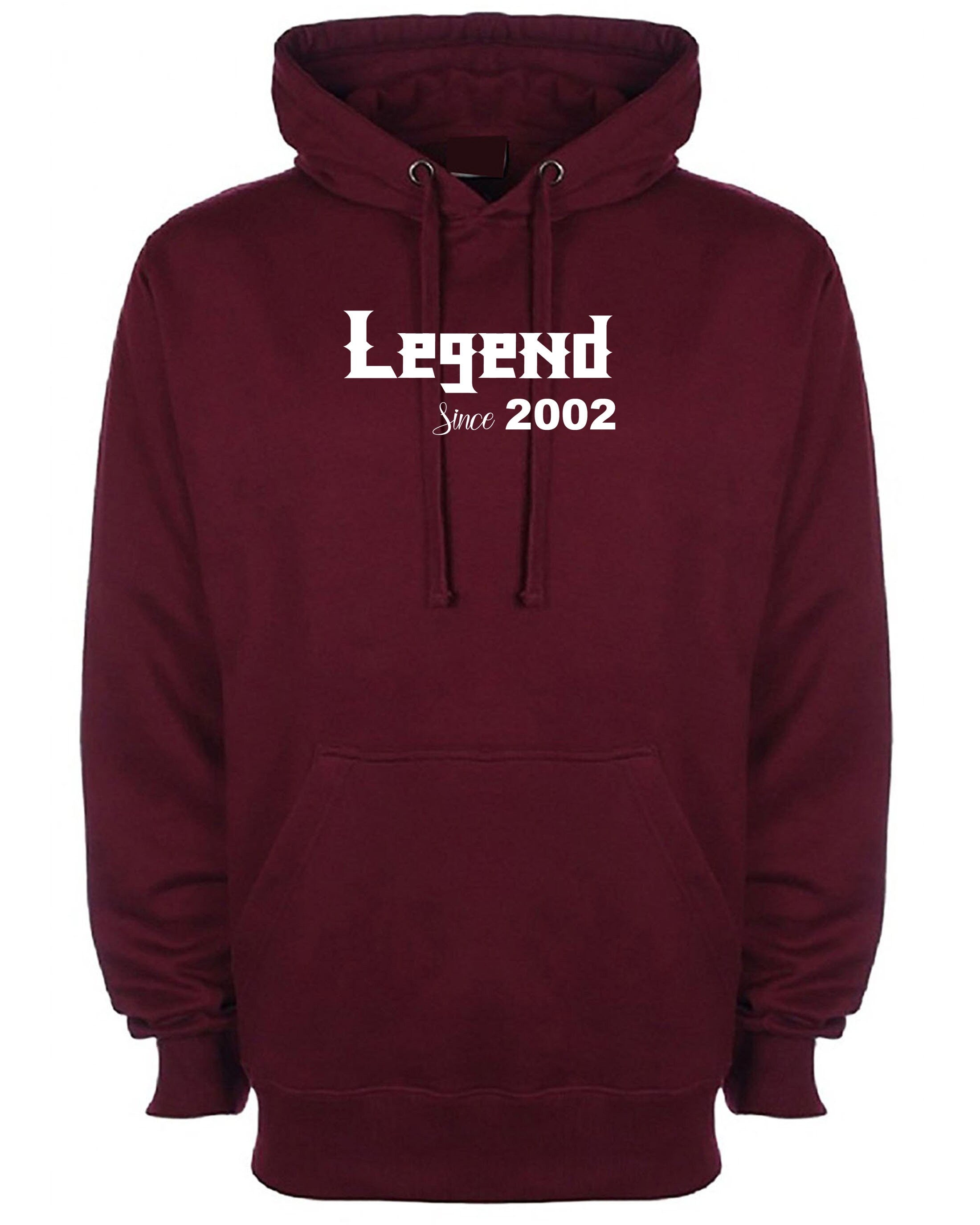 Legend since custom date customized personalized birthday gift mens unisex womens Hoodie Hoody Hood Hooded ladies Funny Joke Xmas