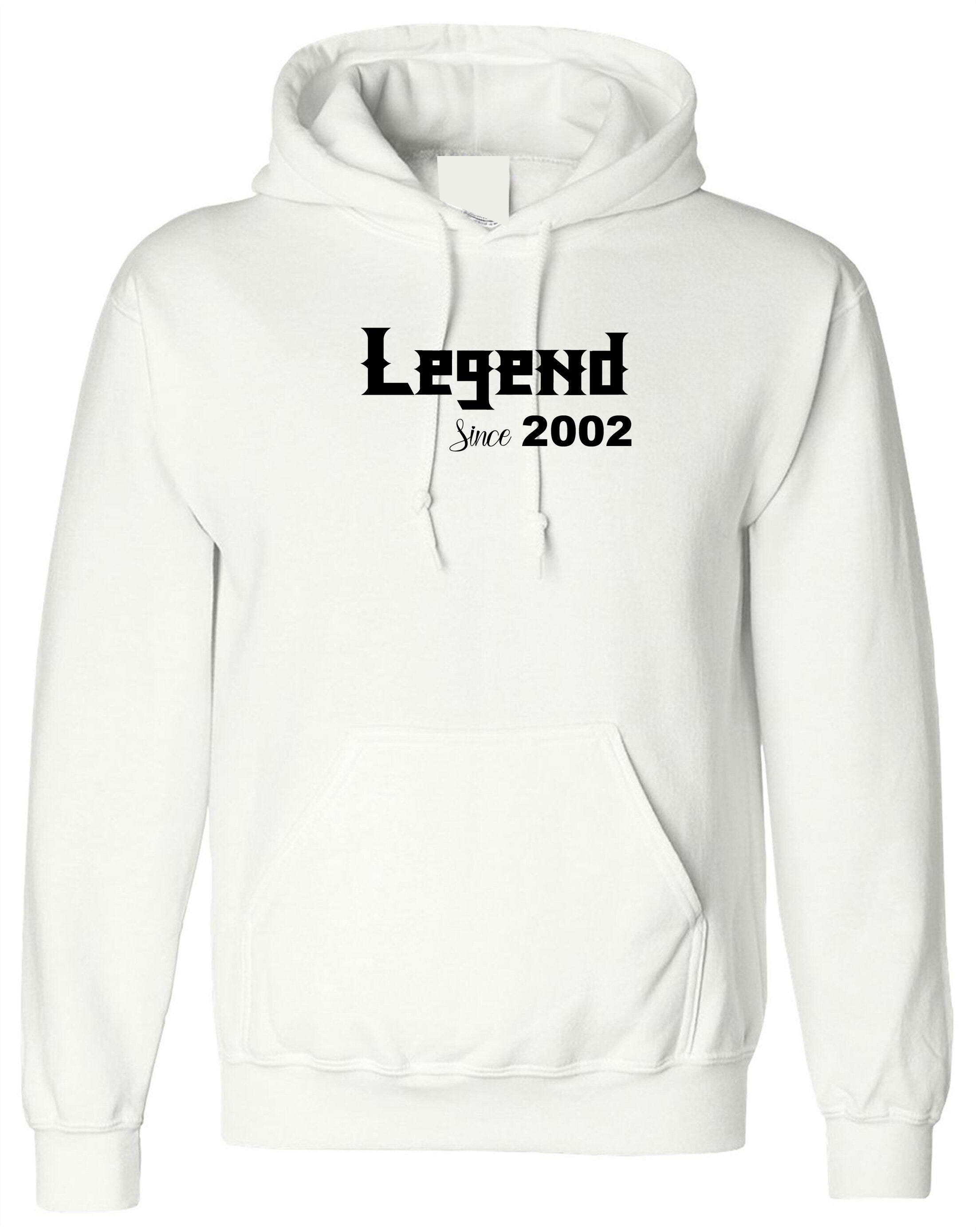 Legend since custom date customized personalized birthday gift mens unisex womens Hoodie Hoody Hood Hooded ladies Funny Joke Xmas