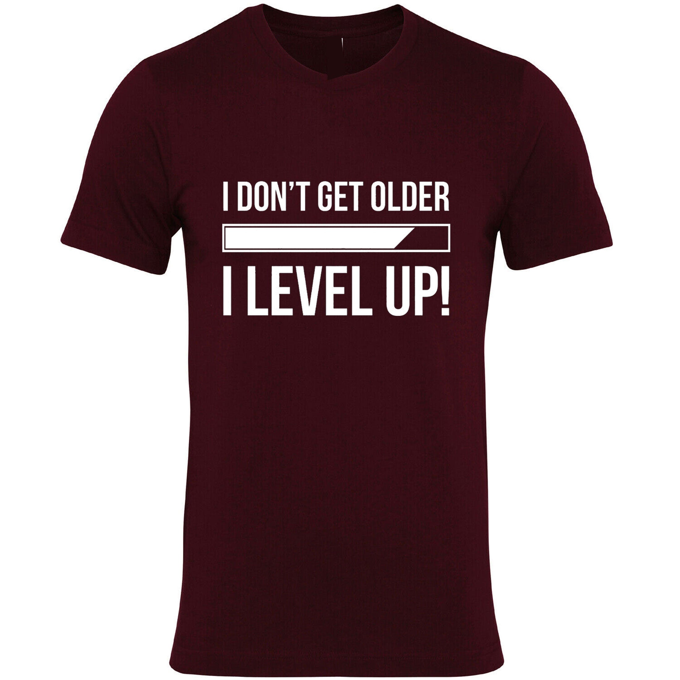 I Don't Get older I Level Up Funny Tshirt T-shirt T shirt Tee Shirt Birthday Gift Brother Sister Gamer Friend Christmas Eid Game Lover Joke