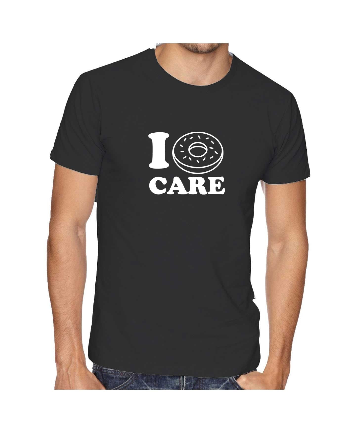 I Don't Care Joke Valentines Donut Lover Mens Funny Tshirt T-shirt T Shirt Tee Shirt Ladies Gift Womens Unisex Joke Christmas Top