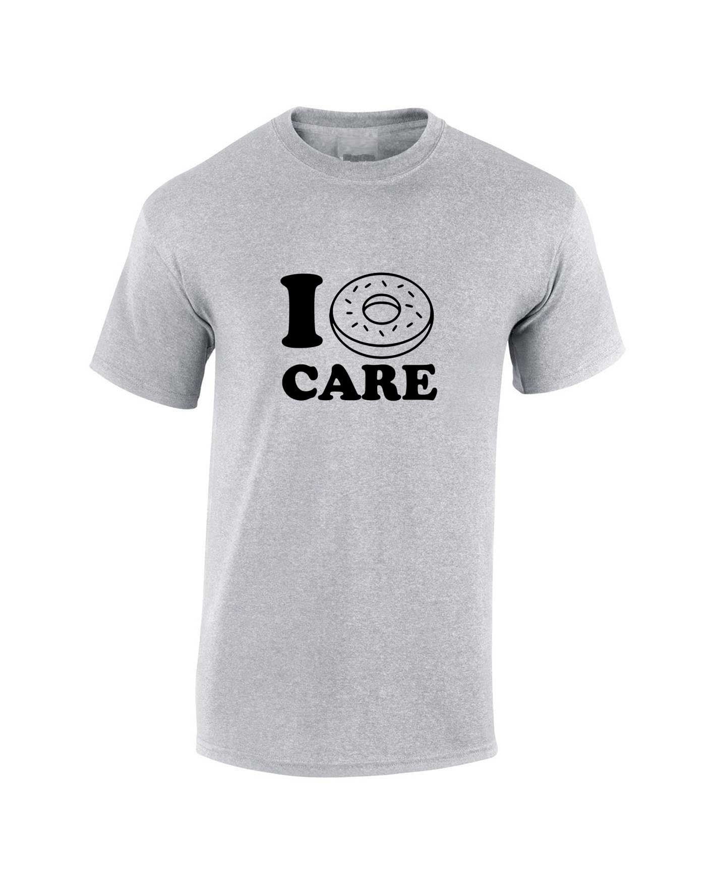 I Don't Care Joke Valentines Donut Lover Mens Funny Tshirt T-shirt T Shirt Tee Shirt Ladies Gift Womens Unisex Joke Christmas Top