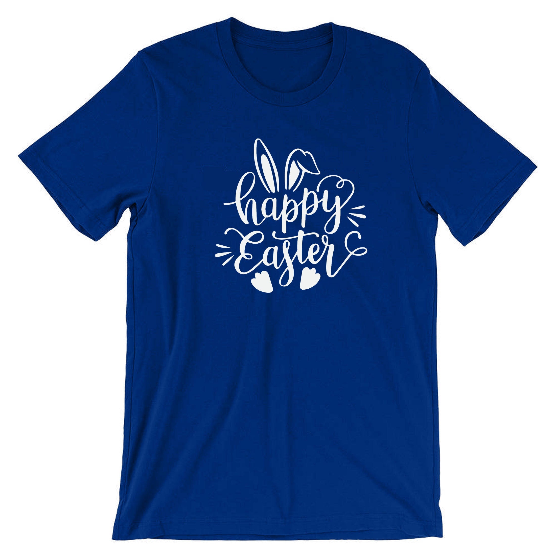 Happy Easter T-shirt T shirt Tshirt Tee Shirt Hare Rabbit Paws Bunny Ears Novelty Woman Gift Funny Top Unisex mens Ladies Present