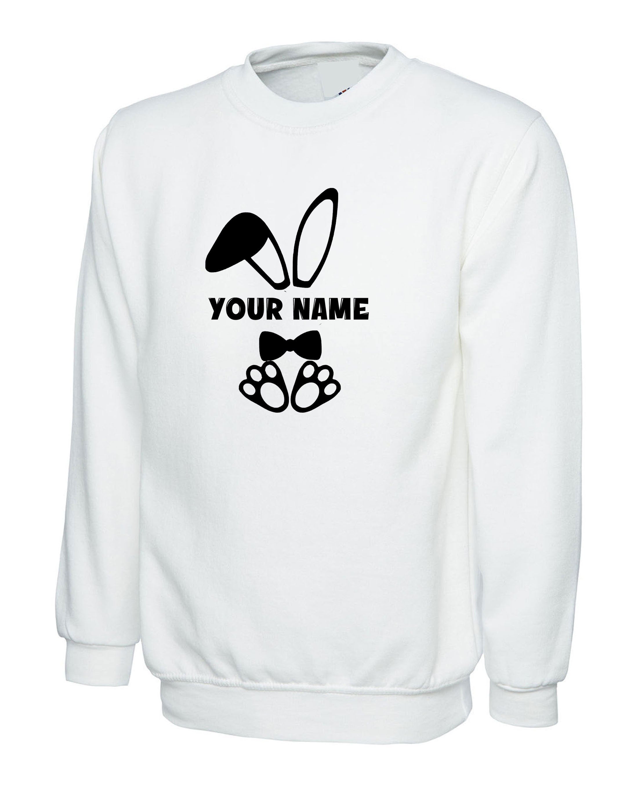 Personalized Bunny Easter Sweatshirt