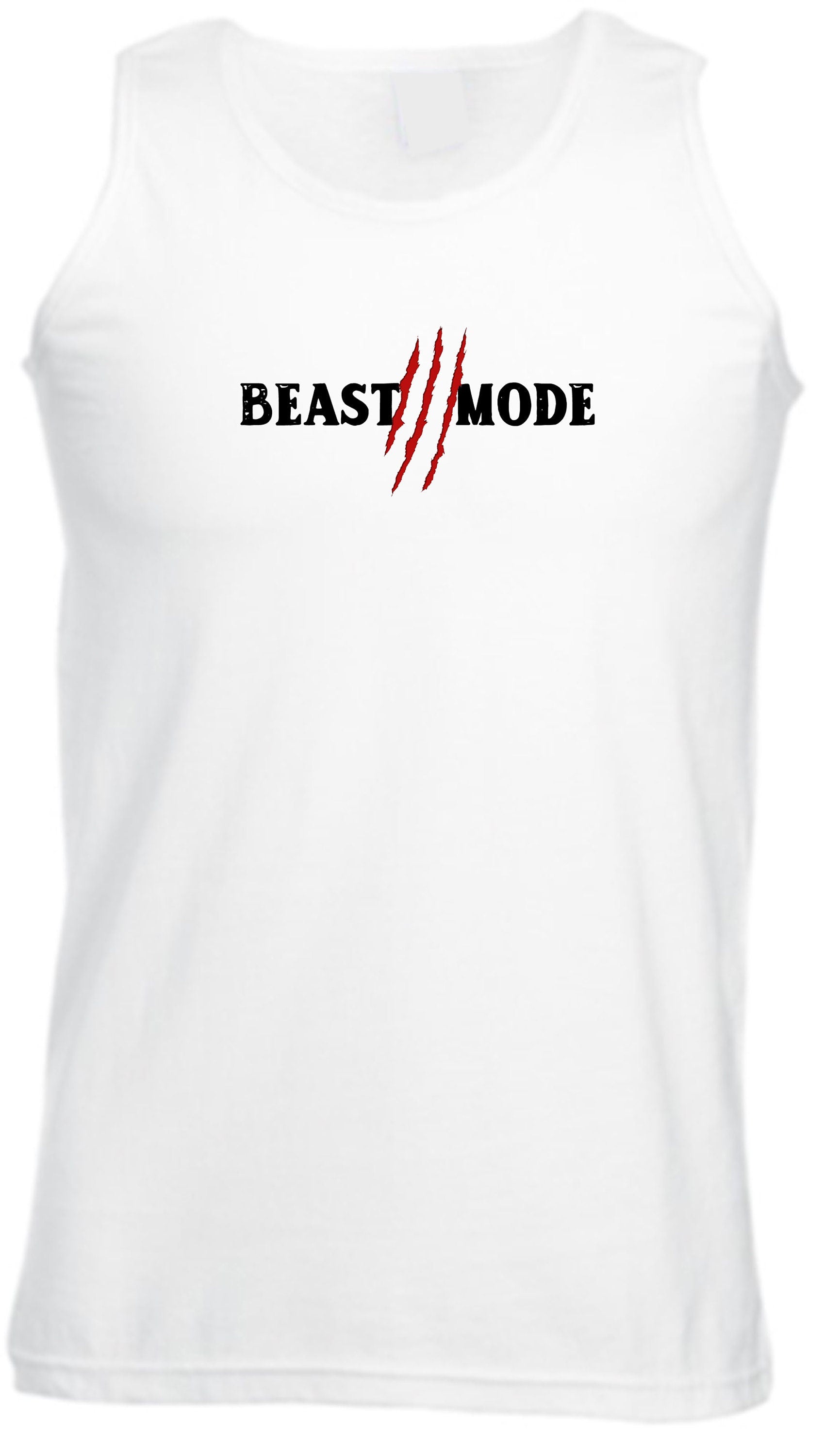 Beast Mode Vest Vests Sleeve Less Gym Workout NMA Exercise Mens Boxing Gift Unisex Jogging Wrestling Funny Present Birthday Xmas