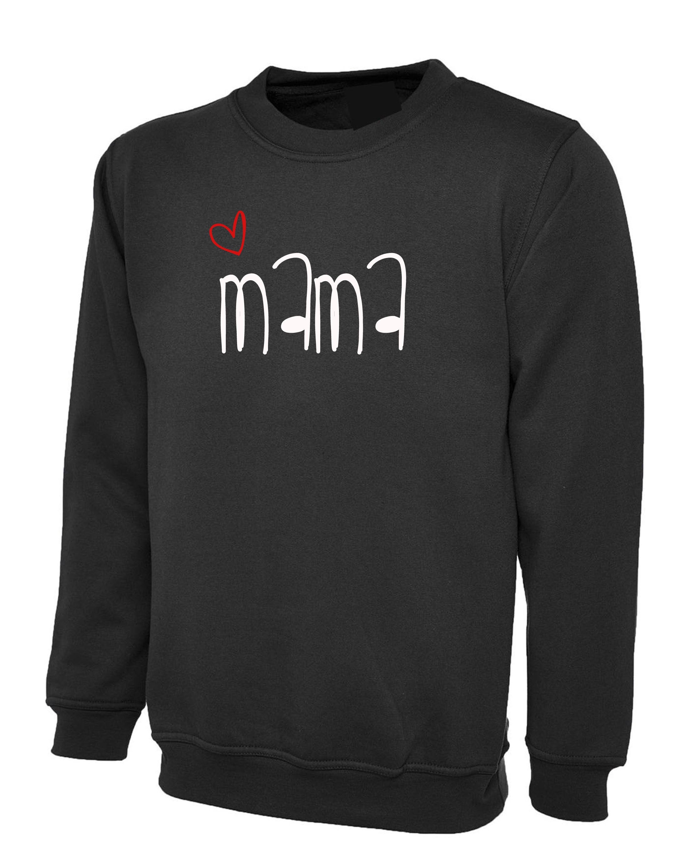 Mama Sweatshirt Jumper Sweater shirt Mother's Day Gift Mom Mommy Mummy Birthday Present Gift Xmas Christmas Best Mom Ever Funny Top