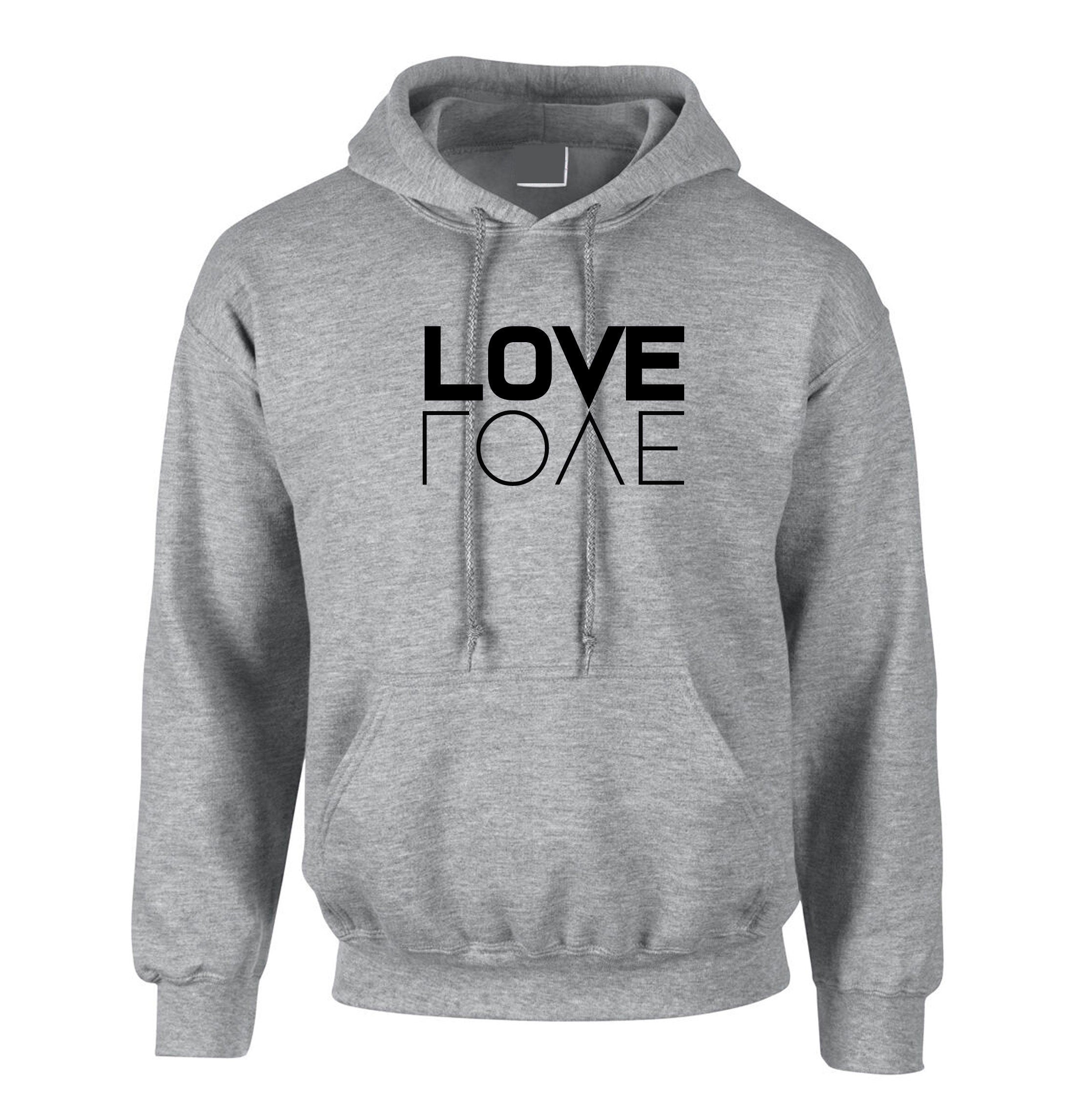 LOVE Hoodie Hoody Hood Fashion Unisex Tumblr Hipster Cool Funny Slogan Xmas Gift Valentine's day Gift Present