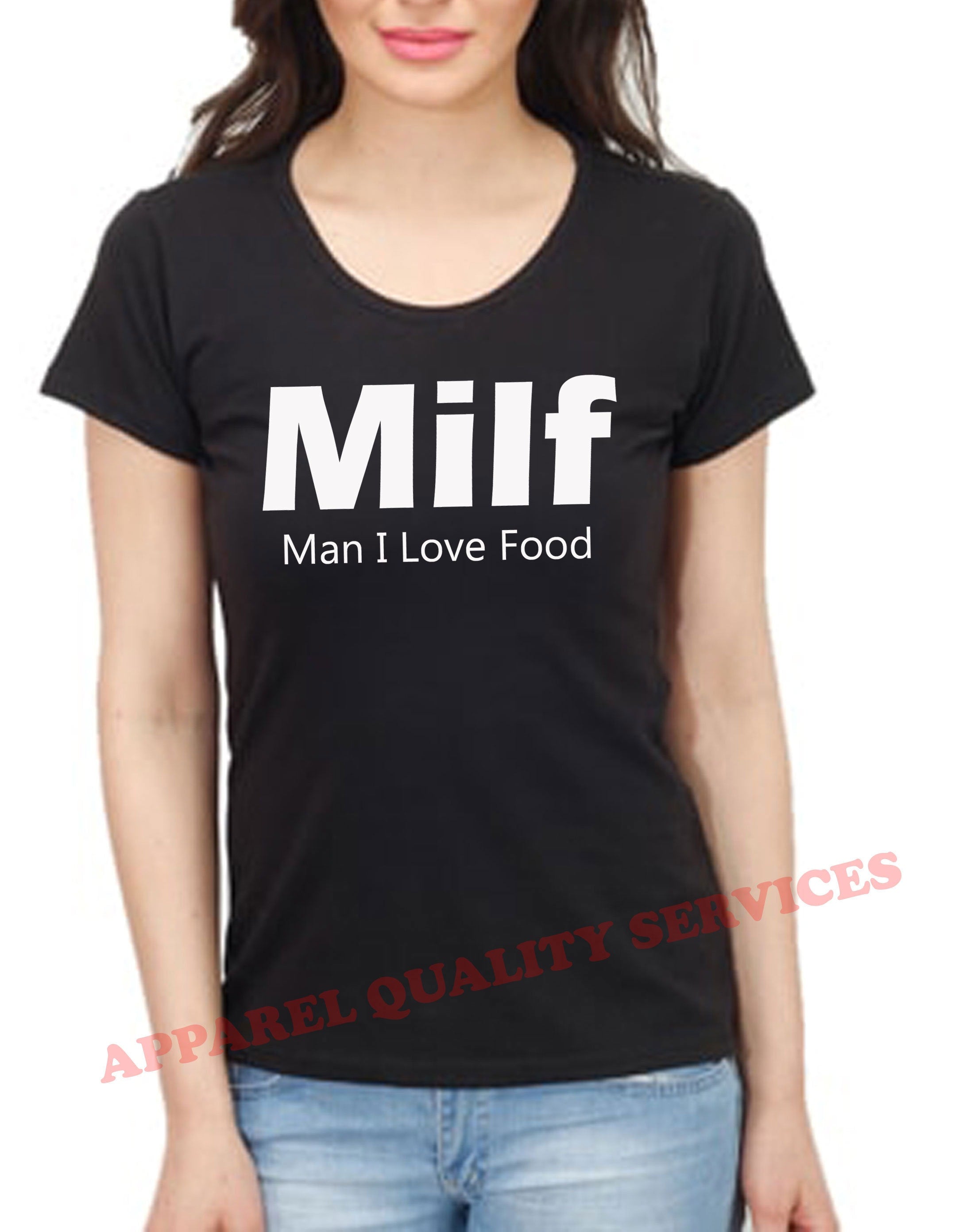 MILF Funny T Shirt Tshirt T-shirt Tee shirt Rude Offensive Gift Man i love food humor top gift adult joke birthday gift food lover foodie