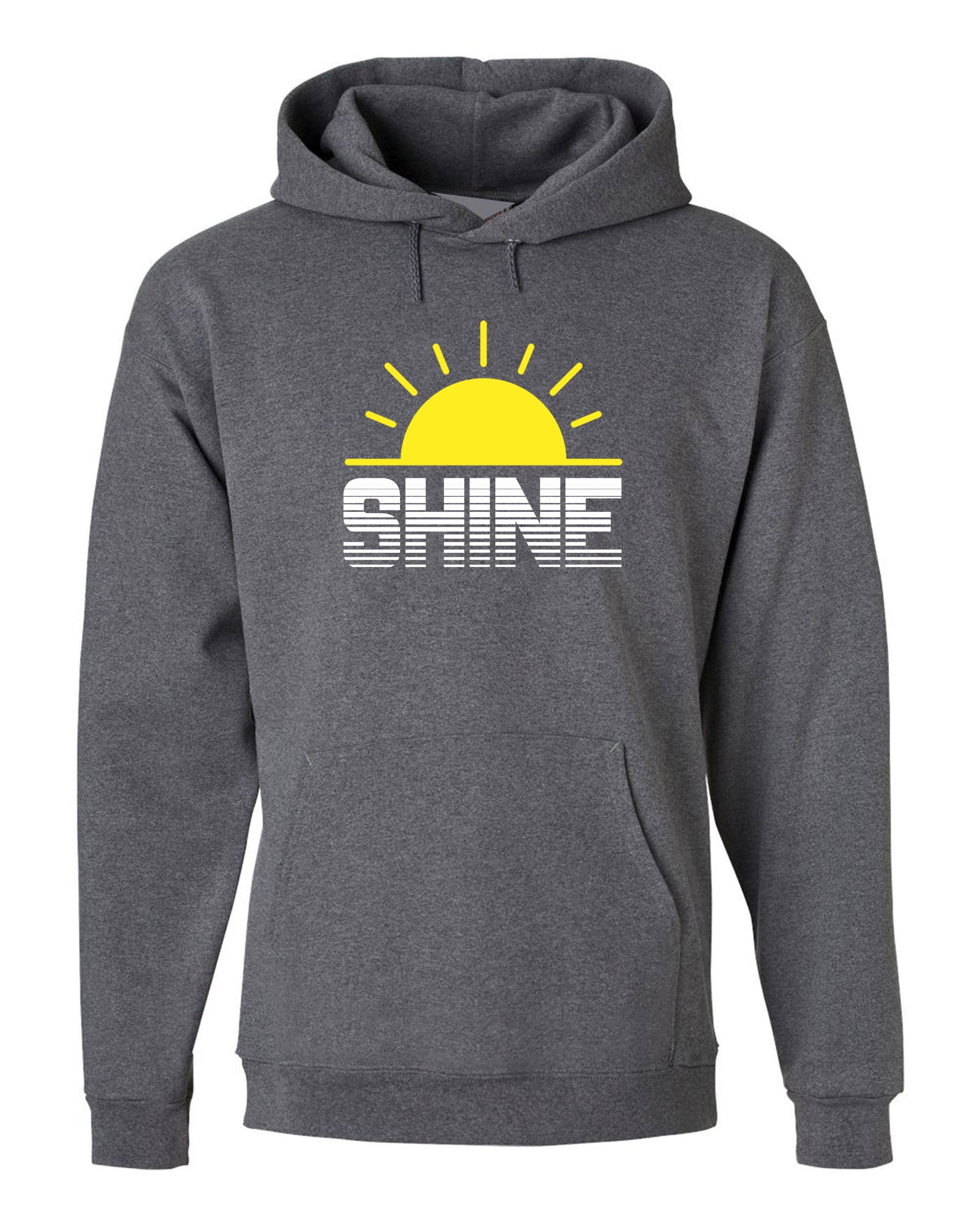 Shine Sunshine Hoodie Hoody Hood Hooded Keep Shining Motivational Inspirational Birthday Gift Christmas present Top Unisex Ladies