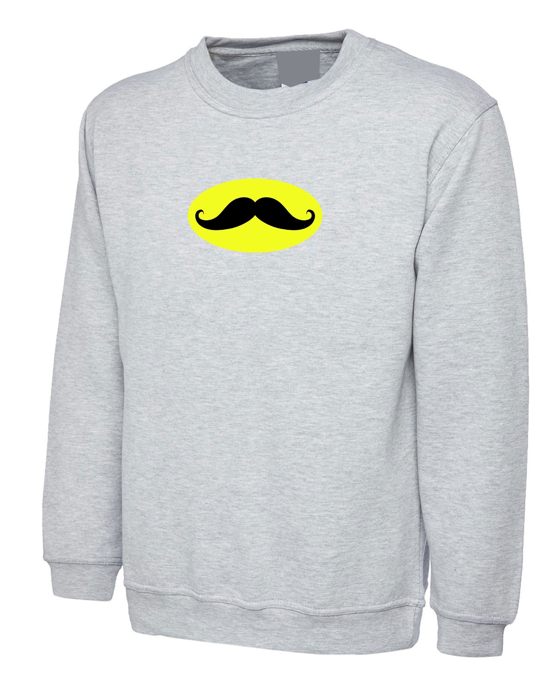 Movember Sweatshirt Jumper Sweater Shirt Let It Grow Men Moustache Top Gift Birthday November Beard Birthday Xmas Gift Top Trending