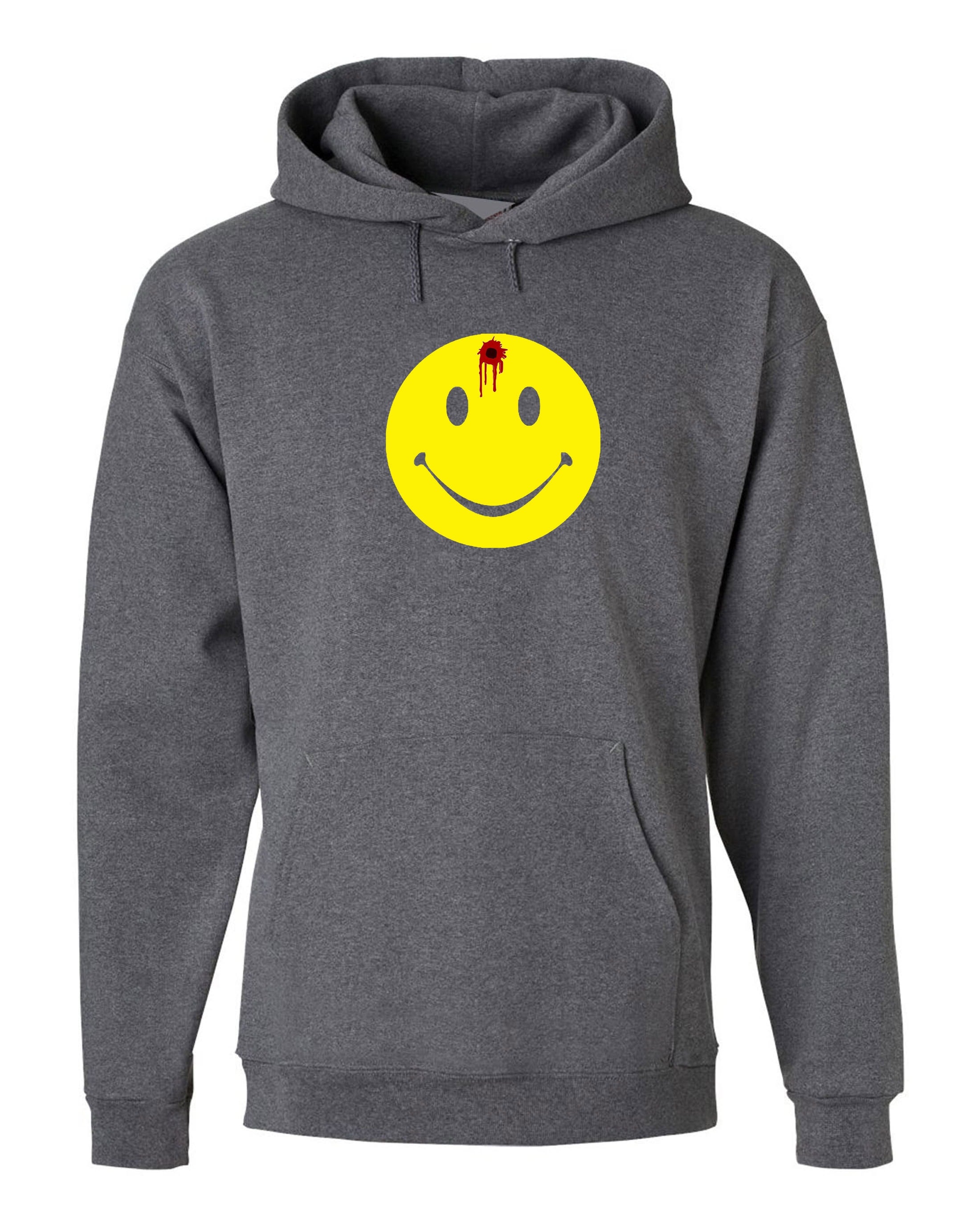 Smile Face Bullet Sarcastic Graphic Gift Idea Cool Adult Emoticon Emoji Shirts Hoodie Hoody Hood Hooded Xmas Birthday Gift