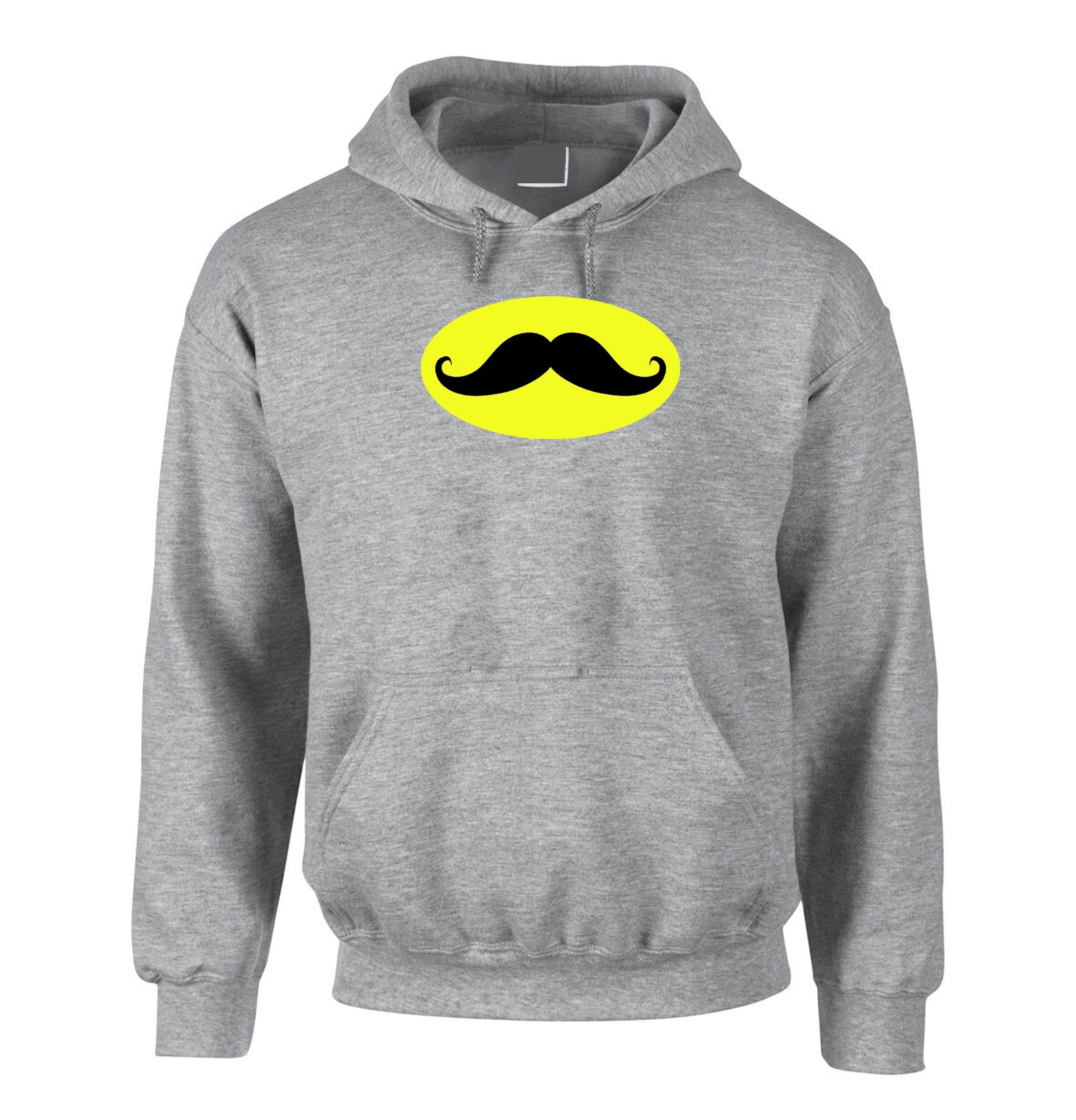 Movember Hoodie Hoody Hood Hooded Let It Grow Men Moustache Top Gift Birthday November Beard Birthday Xmas Gift Top Trending