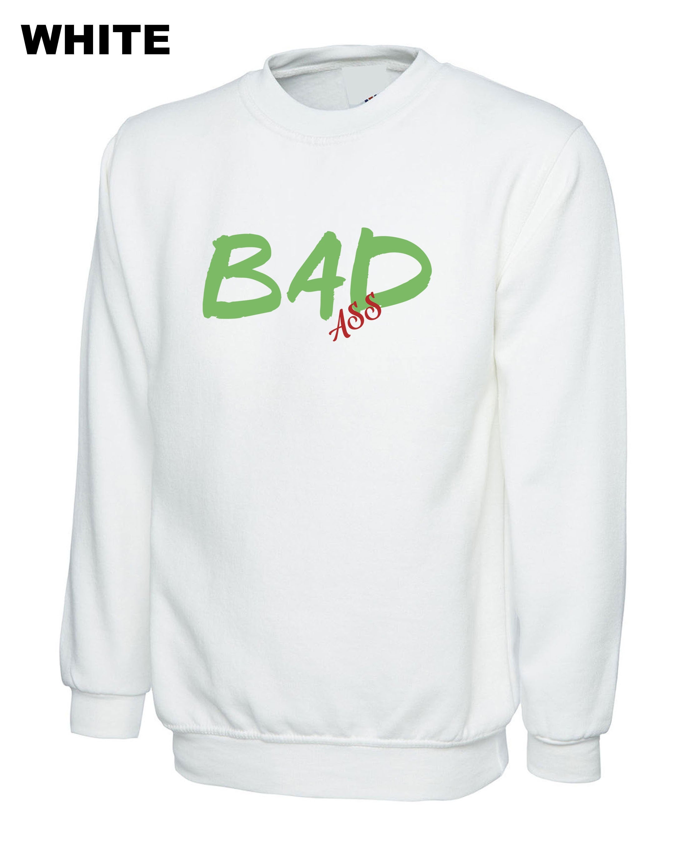 Badass Sweatshirt badass Jumper Cocky Cool and Hardcore, Badass tee, Funny Sweater shirt Cocky tee, Badass mom, Badass dad, Baseball shirt