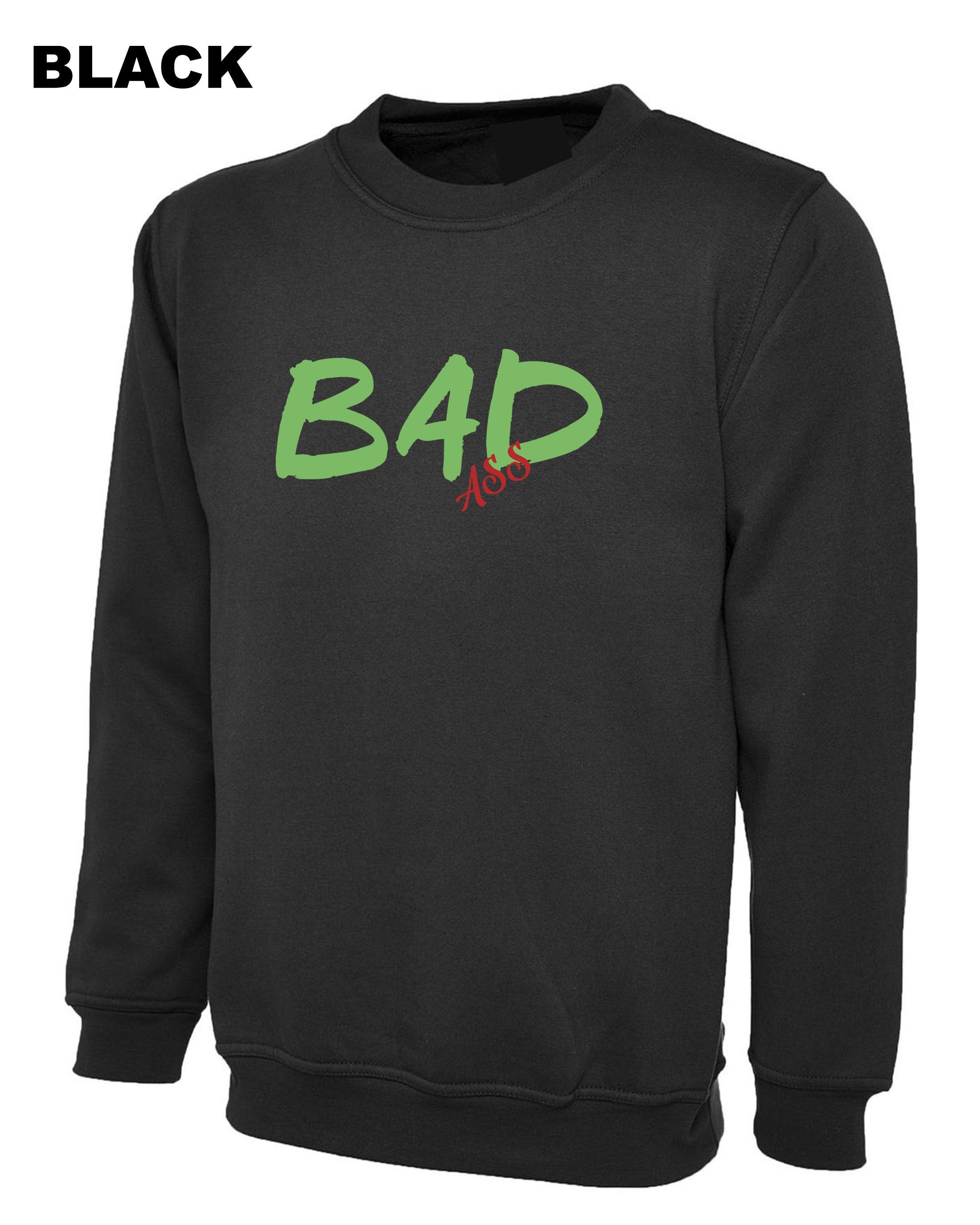 Badass Sweatshirt badass Jumper Cocky Cool and Hardcore, Badass tee, Funny Sweater shirt Cocky tee, Badass mom, Badass dad, Baseball shirt