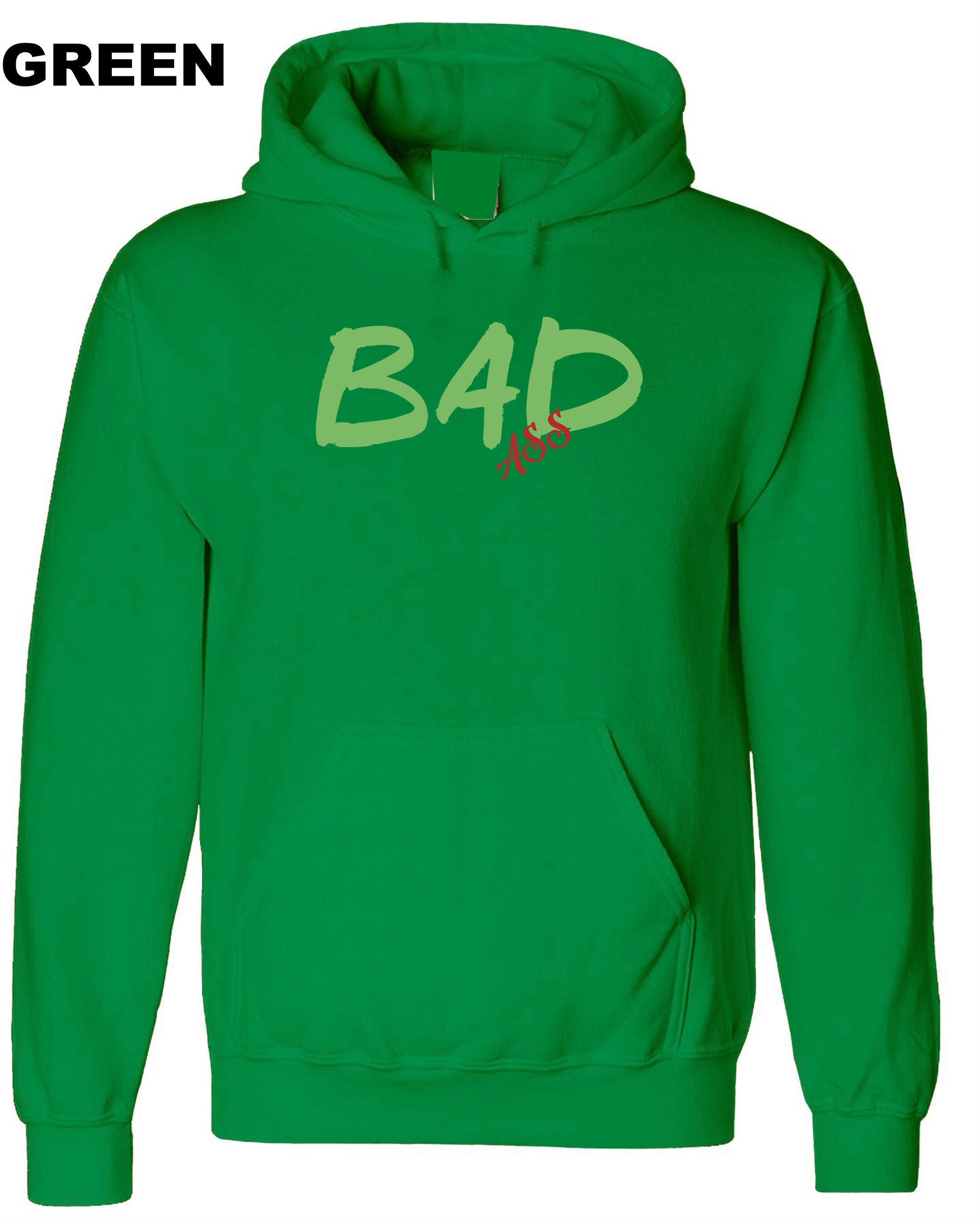 Badass Hoodie Hood badass Hoody Cocky Cool and Hardcore, Badass , Funny Hooded Cocky  Badass mom, Badass dad, Baseball shirt