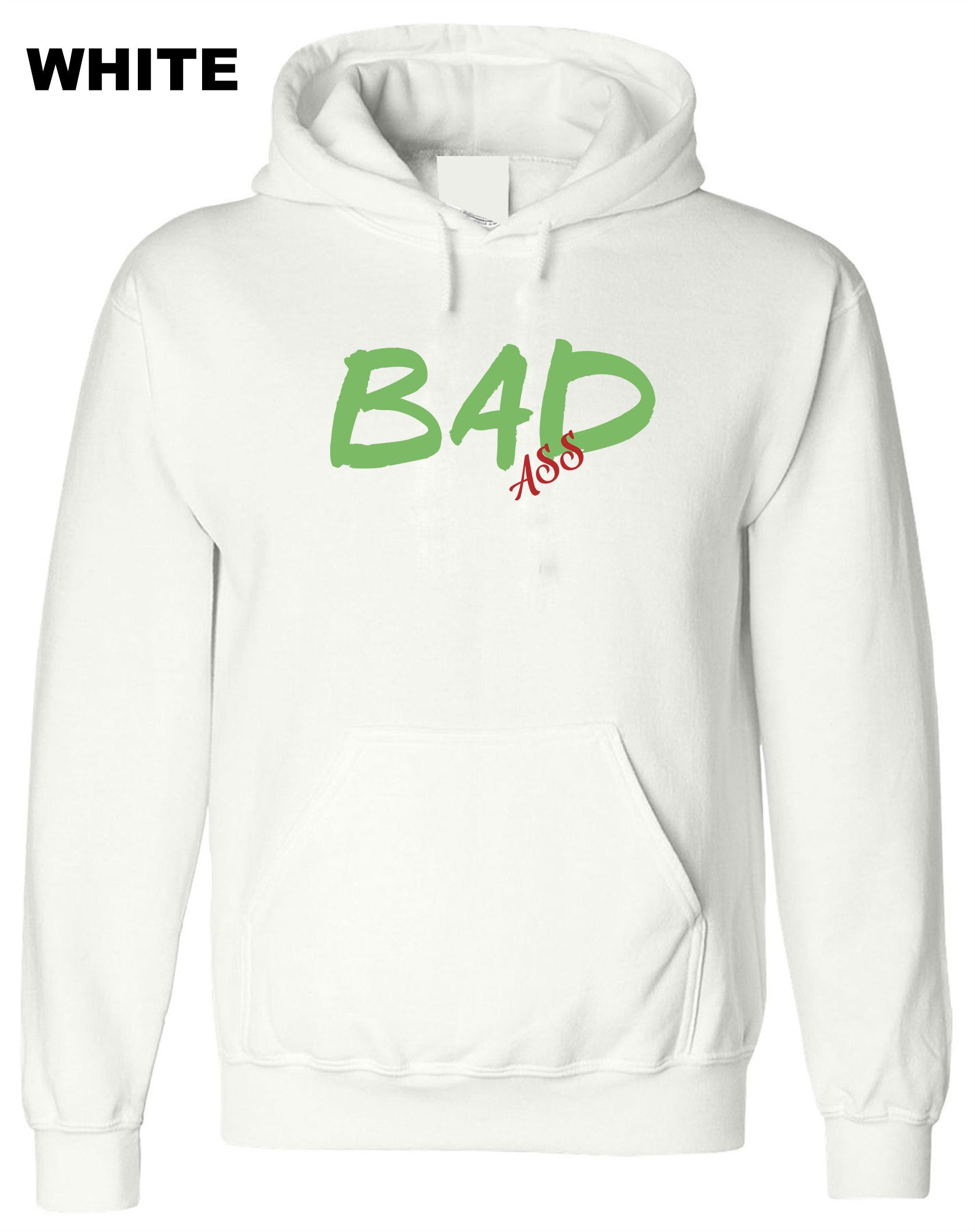 Badass Hoodie Hood badass Hoody Cocky Cool and Hardcore, Badass , Funny Hooded Cocky  Badass mom, Badass dad, Baseball shirt