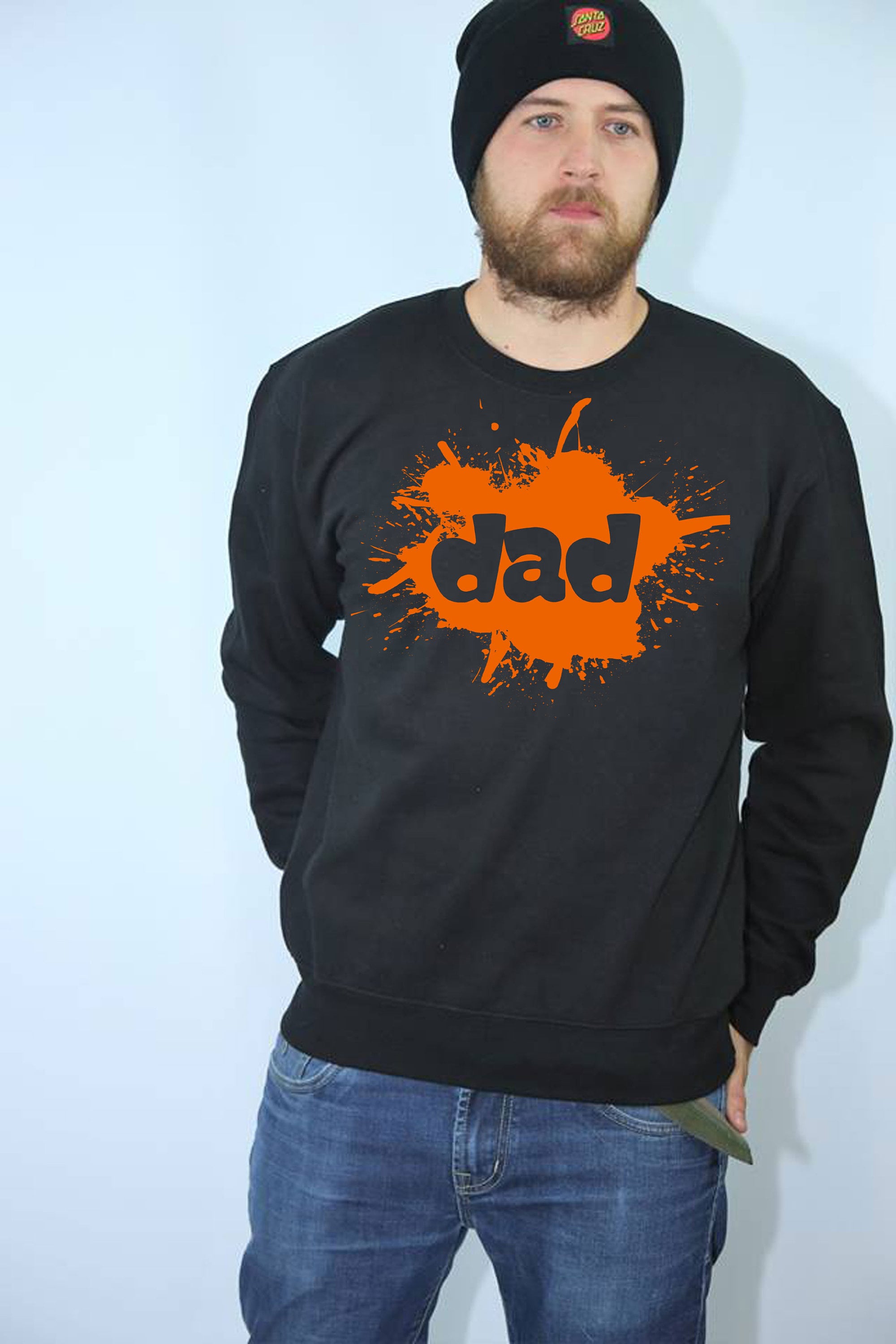 Happy Father's Day Shirts DAD Sweatshirt Jumper Sweater Shirt funny dad daddy Papa Birthday Present gift Mens Fathers day Grandfather Xmas