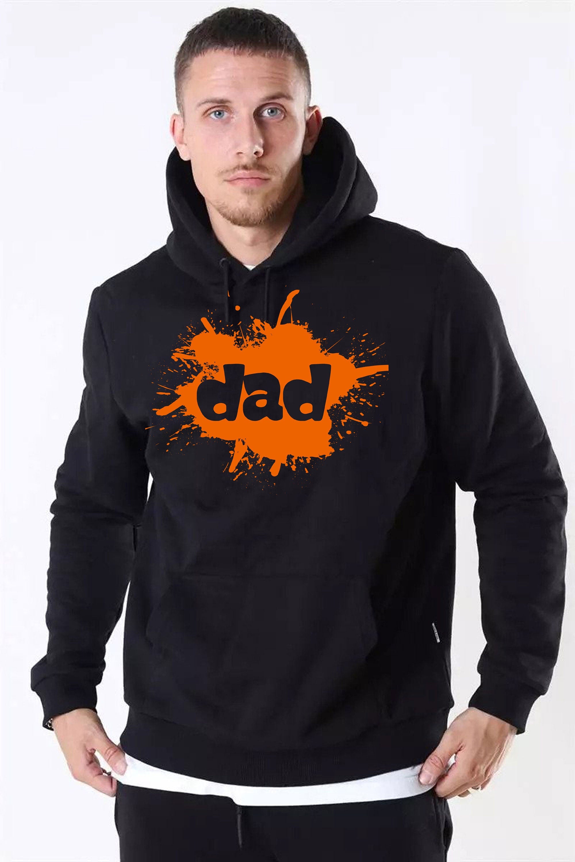 Happy Father's Day Hoodies DAD Hoodie Hoody Hood Hooded funny dad daddy Papa Birthday Present gift Mens Fathers day Grandfather Xmas