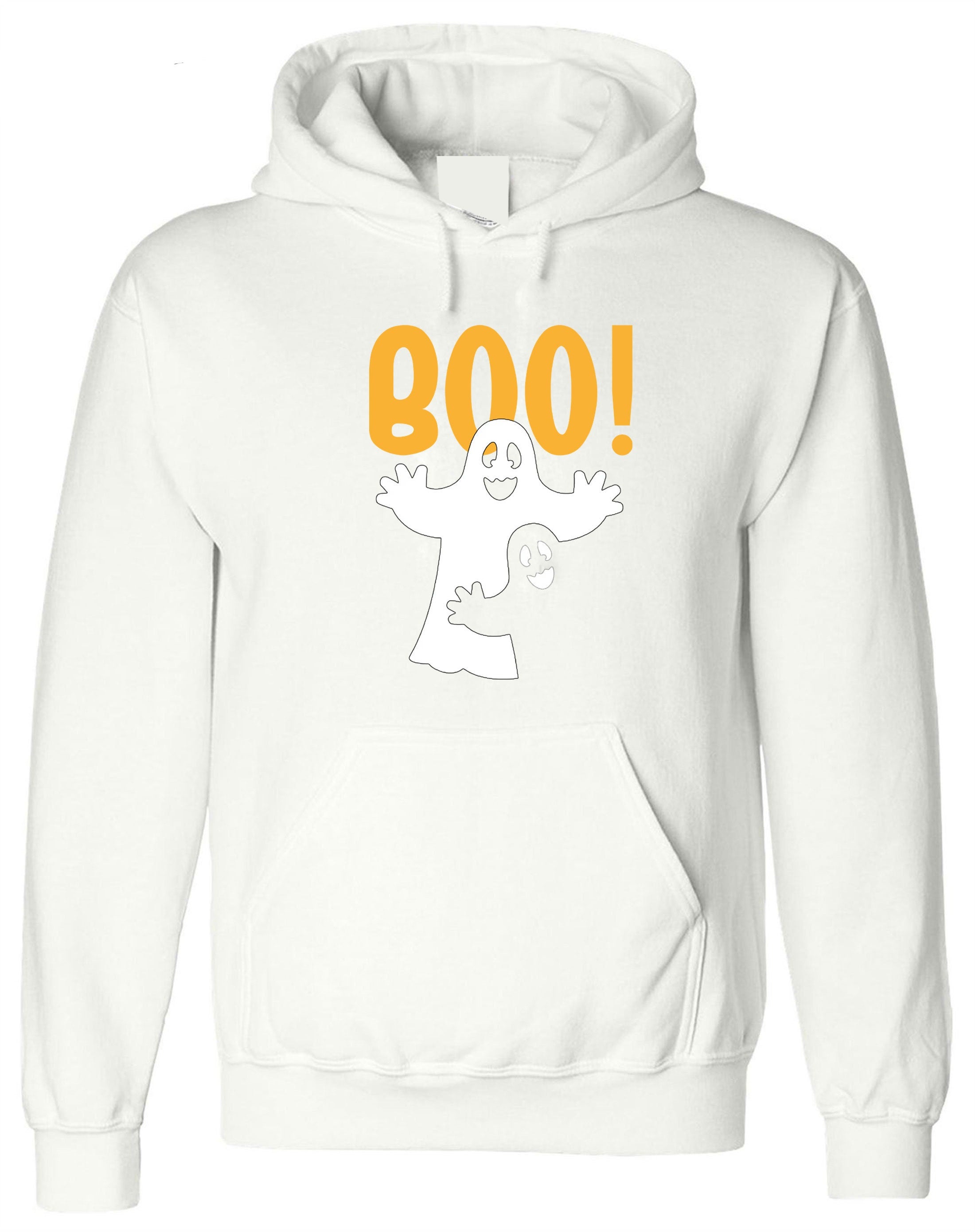 Funny Halloween Hoodie Hoody Hood Hooded Boo Scary Horror Mens Womens Ladies Unisex Cute Gift Present Ghost Outfit Top Trending