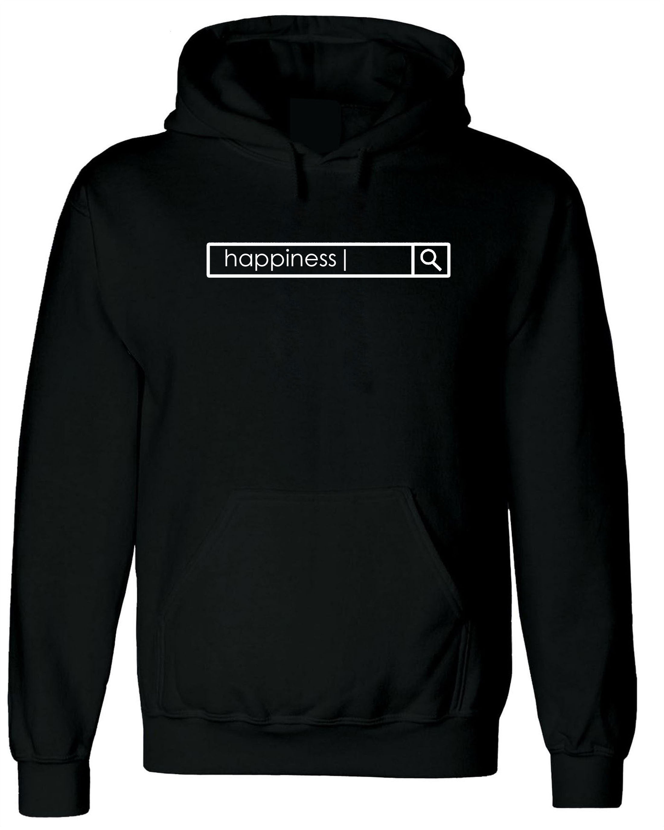 Looking for Happiness Hoodie Hoody Hood Hooded Happiness Sad Unisex Birthday Present Christmas Gift Holidays Happy Top