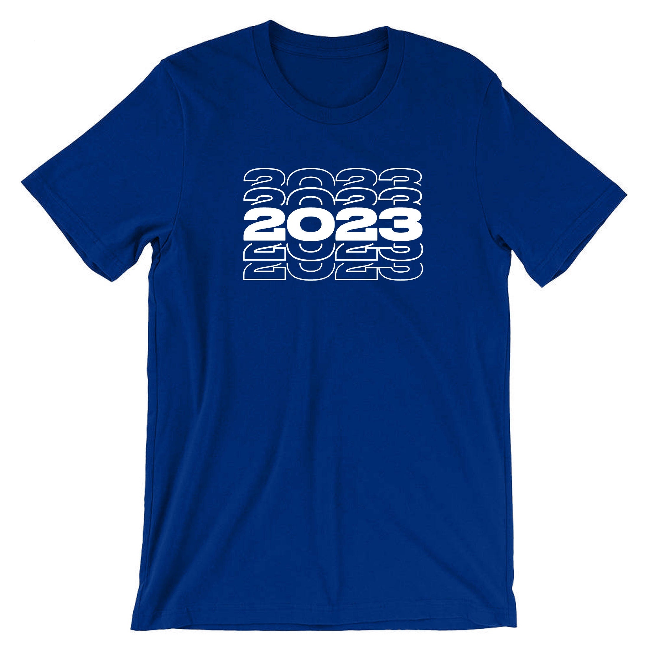 Happy New Year 2023 T-shirt Tshirt T Shirt Tee Shirt New Year Outfit Unisex Top Gift Travelling Tour Holidays Gift Present Xmas