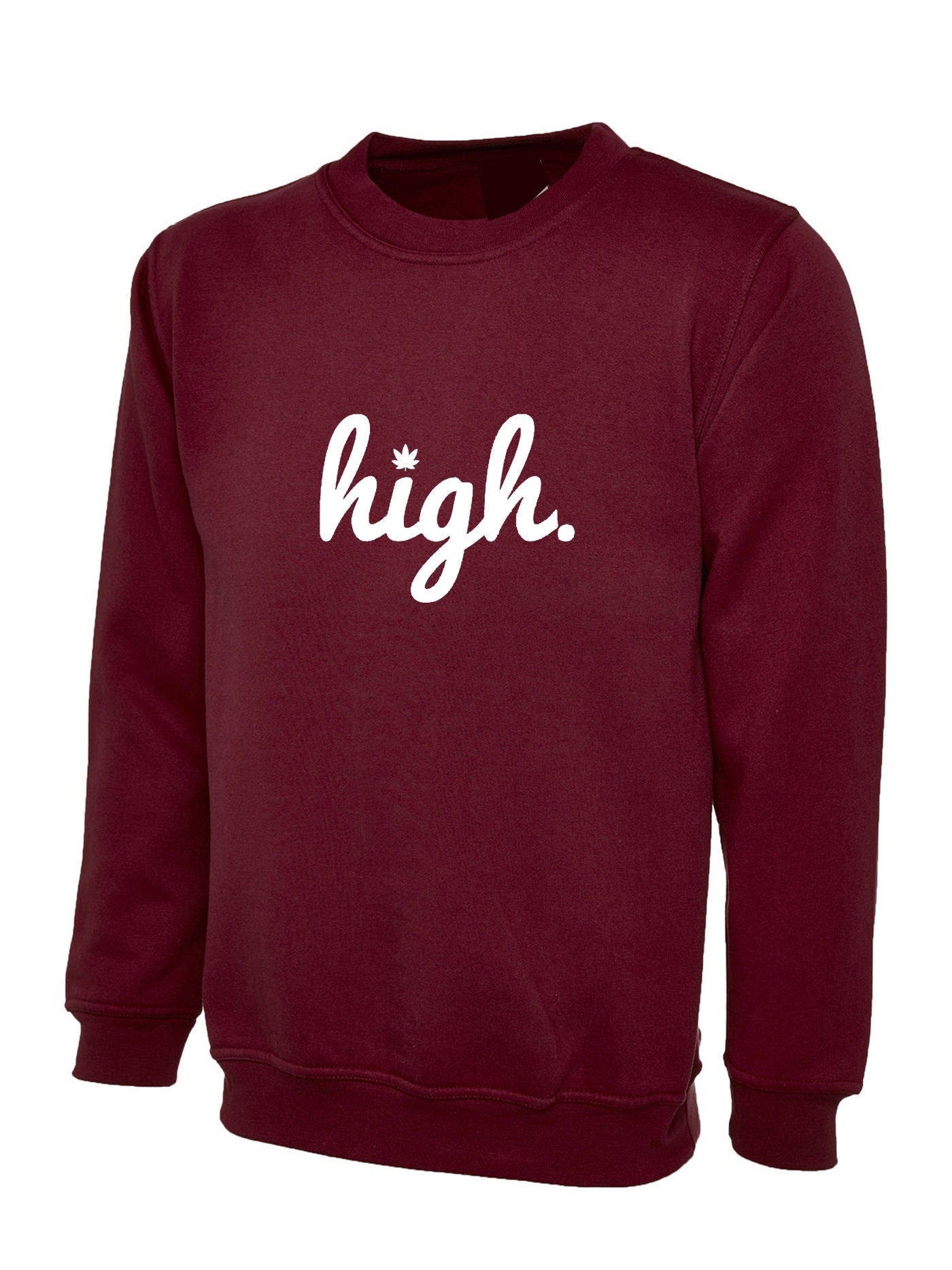 High sweatshirt jumper sweater shirt printed hype religion dope top hipster funny swag street unisex top present mens partywear