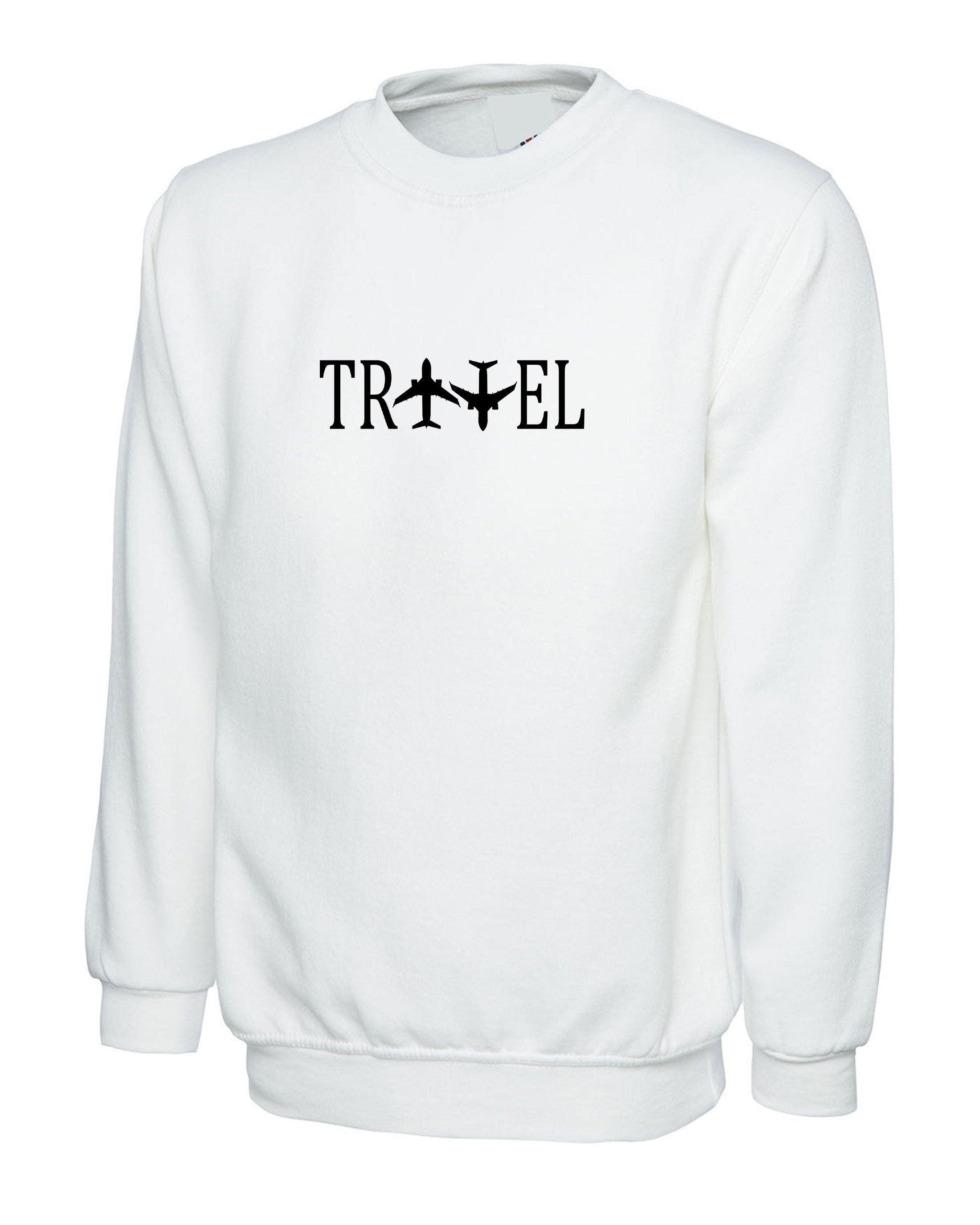 Travel sweatshirt jumper sweater shirt travelling gift unisex world tour pilot funny airplane travelling top womens ladies mens present