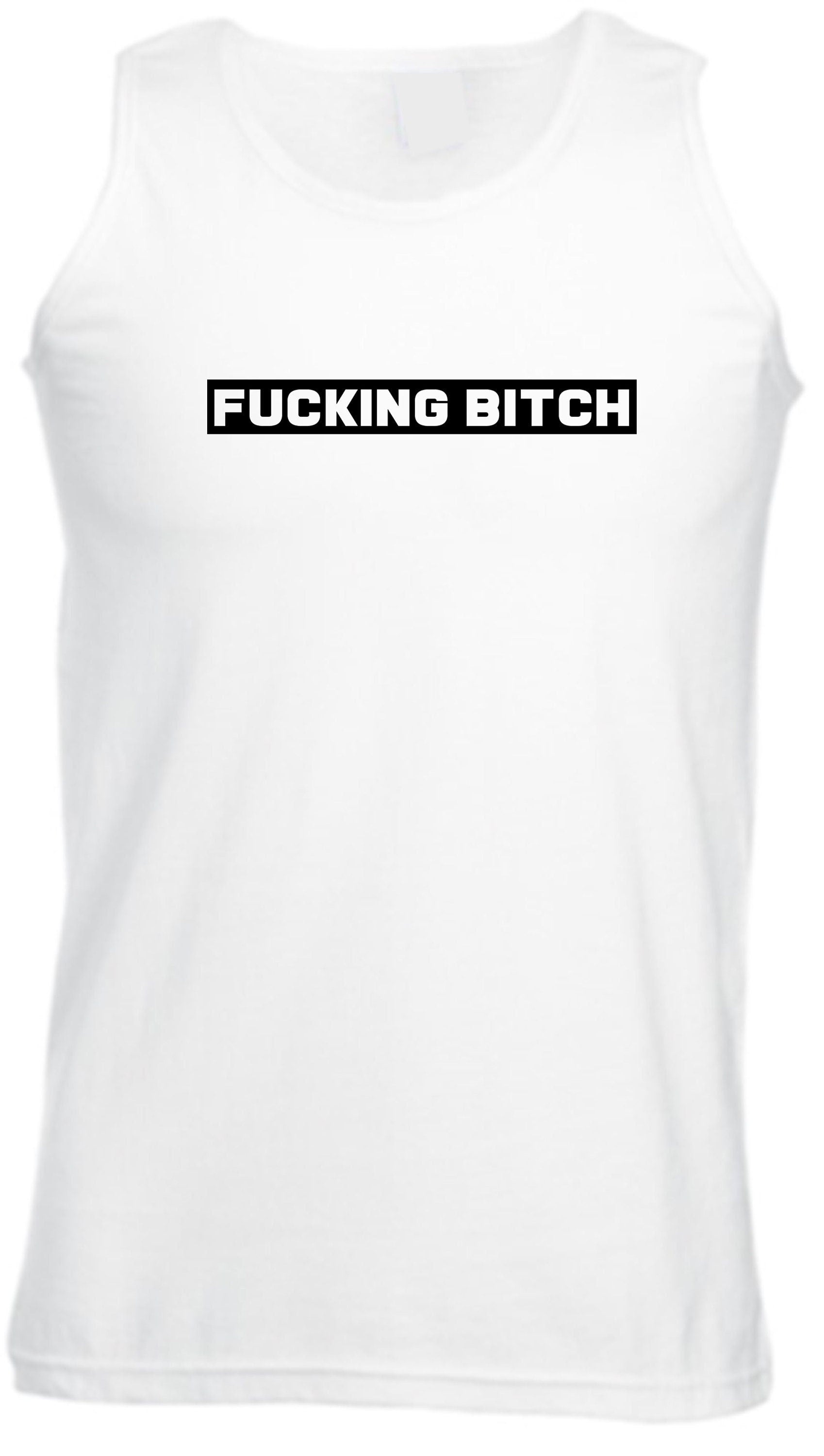 Fu**ing bitch funny bitch vest vests gym workout exercise yoga joke ladies womens rude sarcastic humorous present top xmas bff gf birthday.