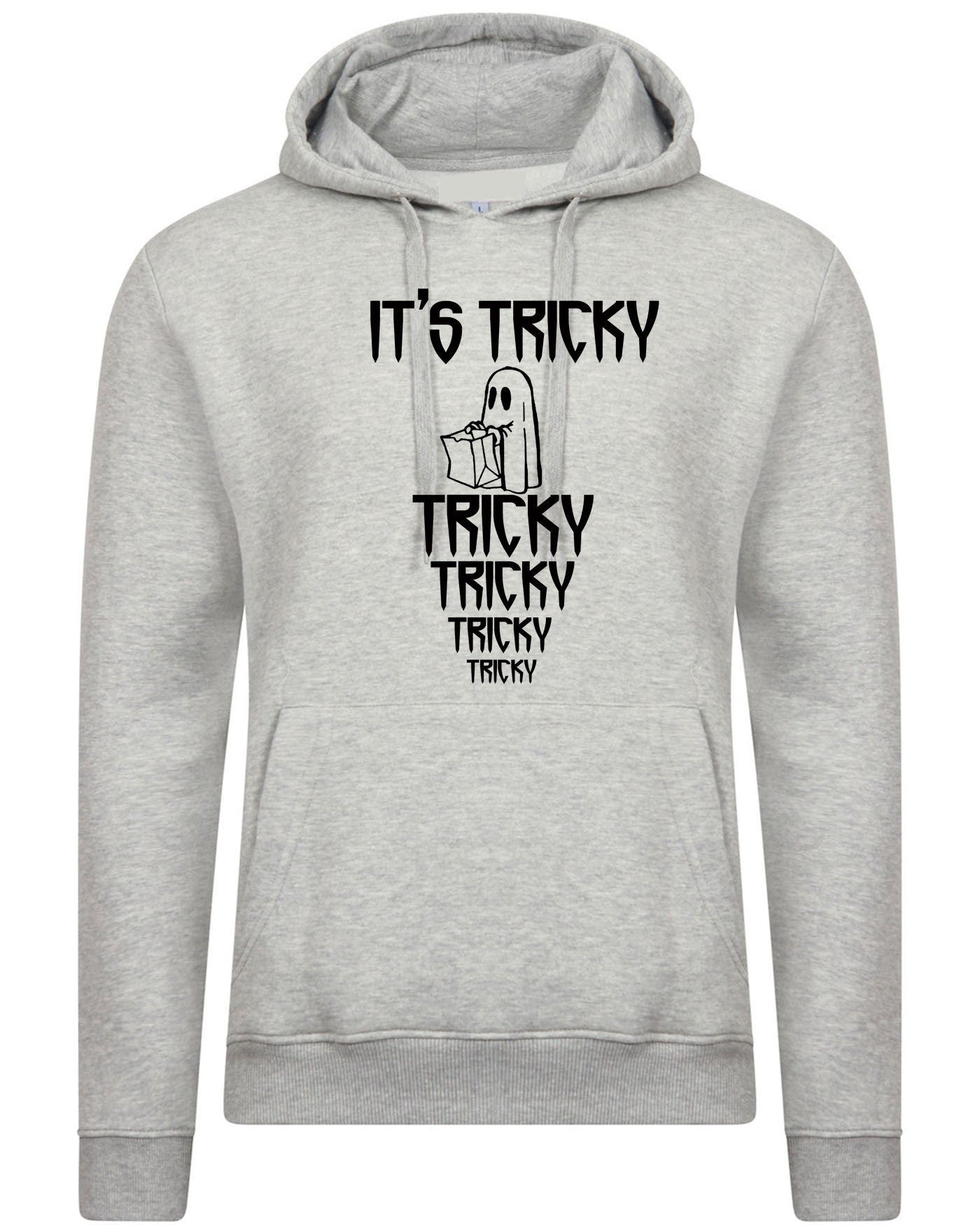 Its tricky funny hoodie hoody hood hooded halloween gift unisex horror top boo present unisex mens party wear ladies top