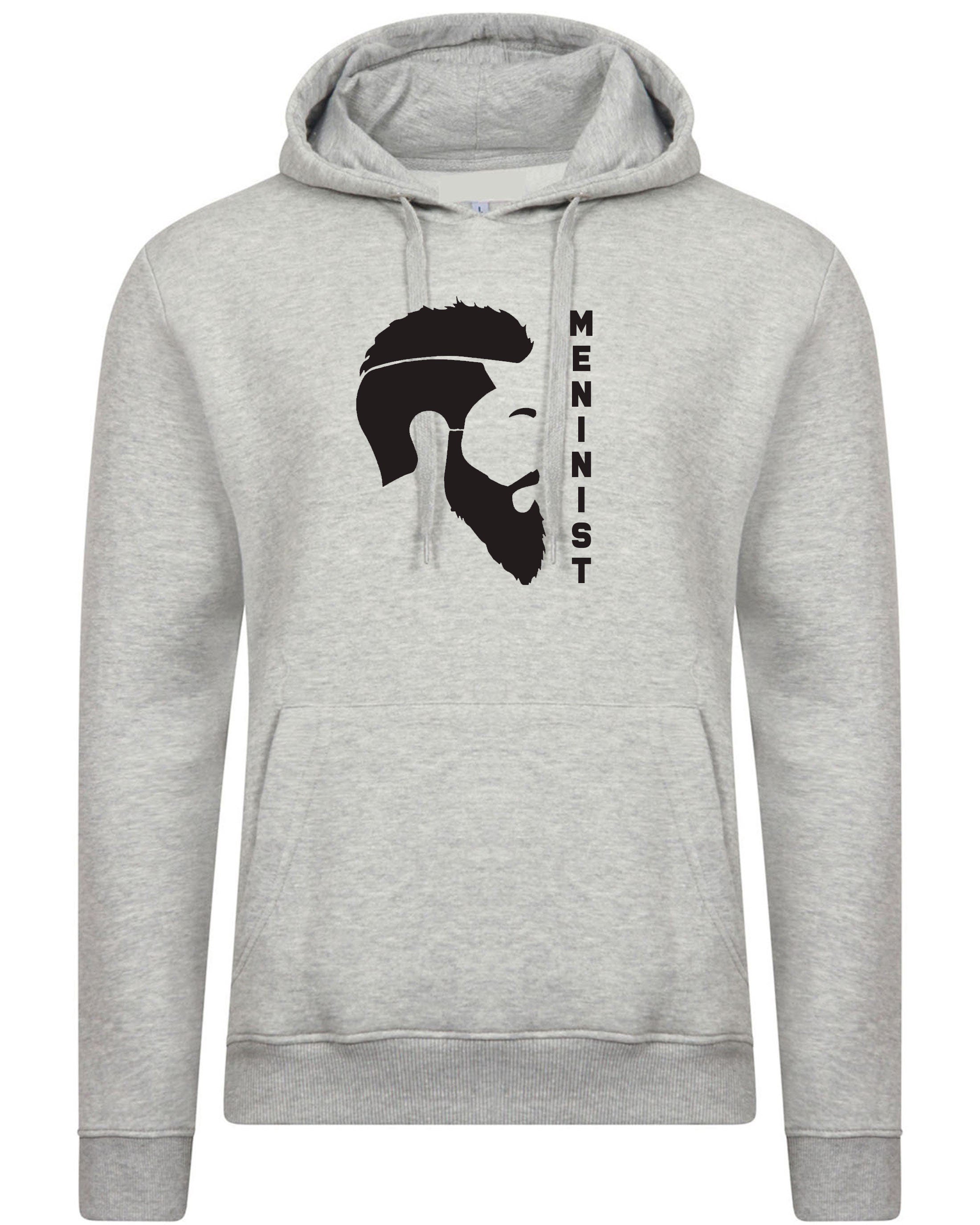 Meninist beard lover hoodie hoody hood hooded feminist parody macho men guys blokes tee new anti feminist feminism mens present