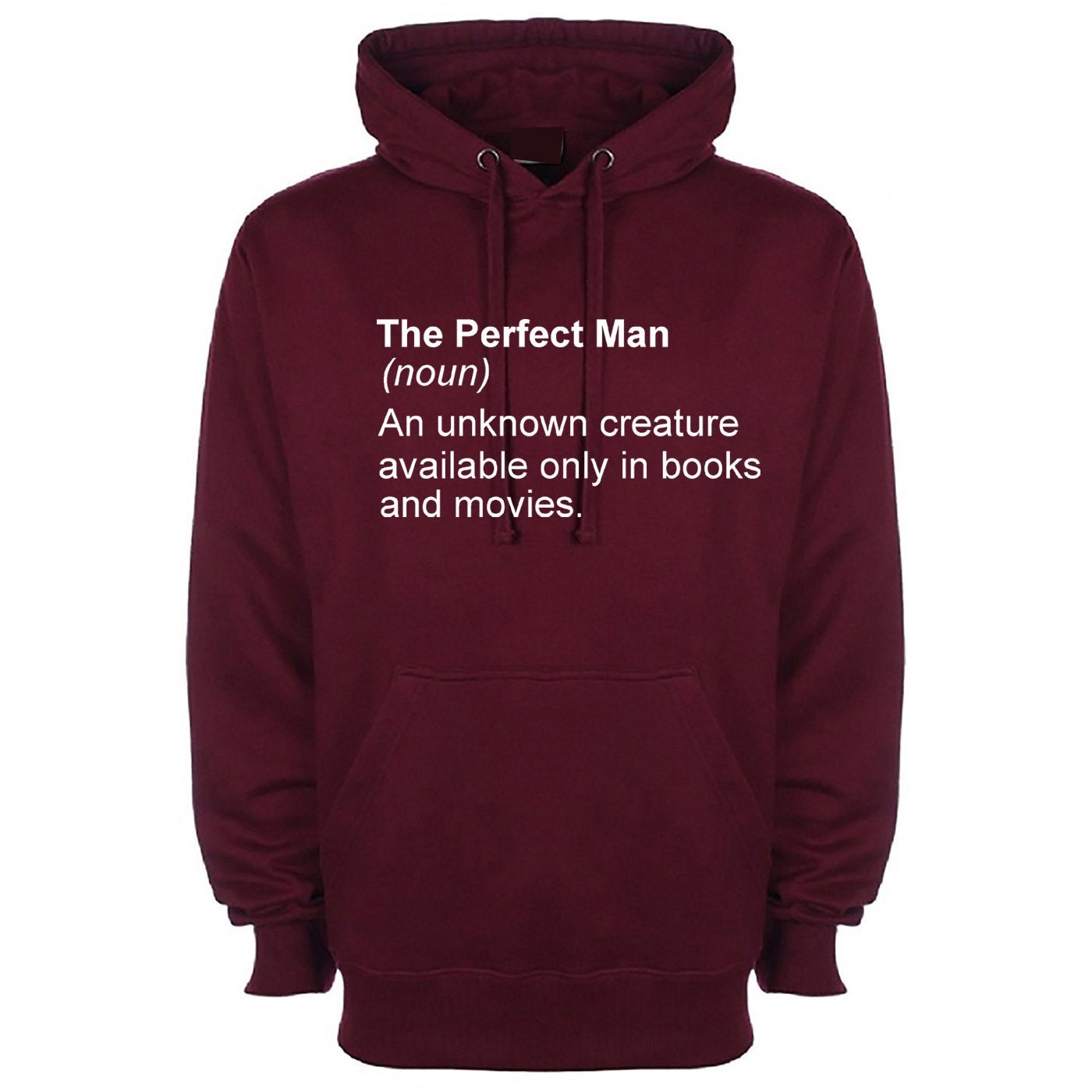 The perfect man hoodie hoody hood hooded shirt an unknown creatures in books and movies tee funny feminist feminism present anti-man