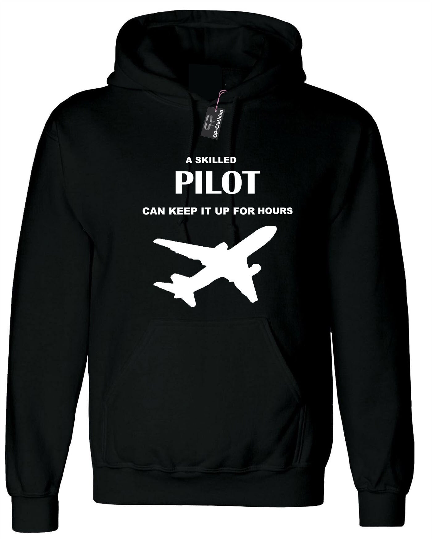 Pilot, aviation, flying hoodie hoody hood hooded a skilled pilot - great pilot gift air force christmas gift xmas gift unisex