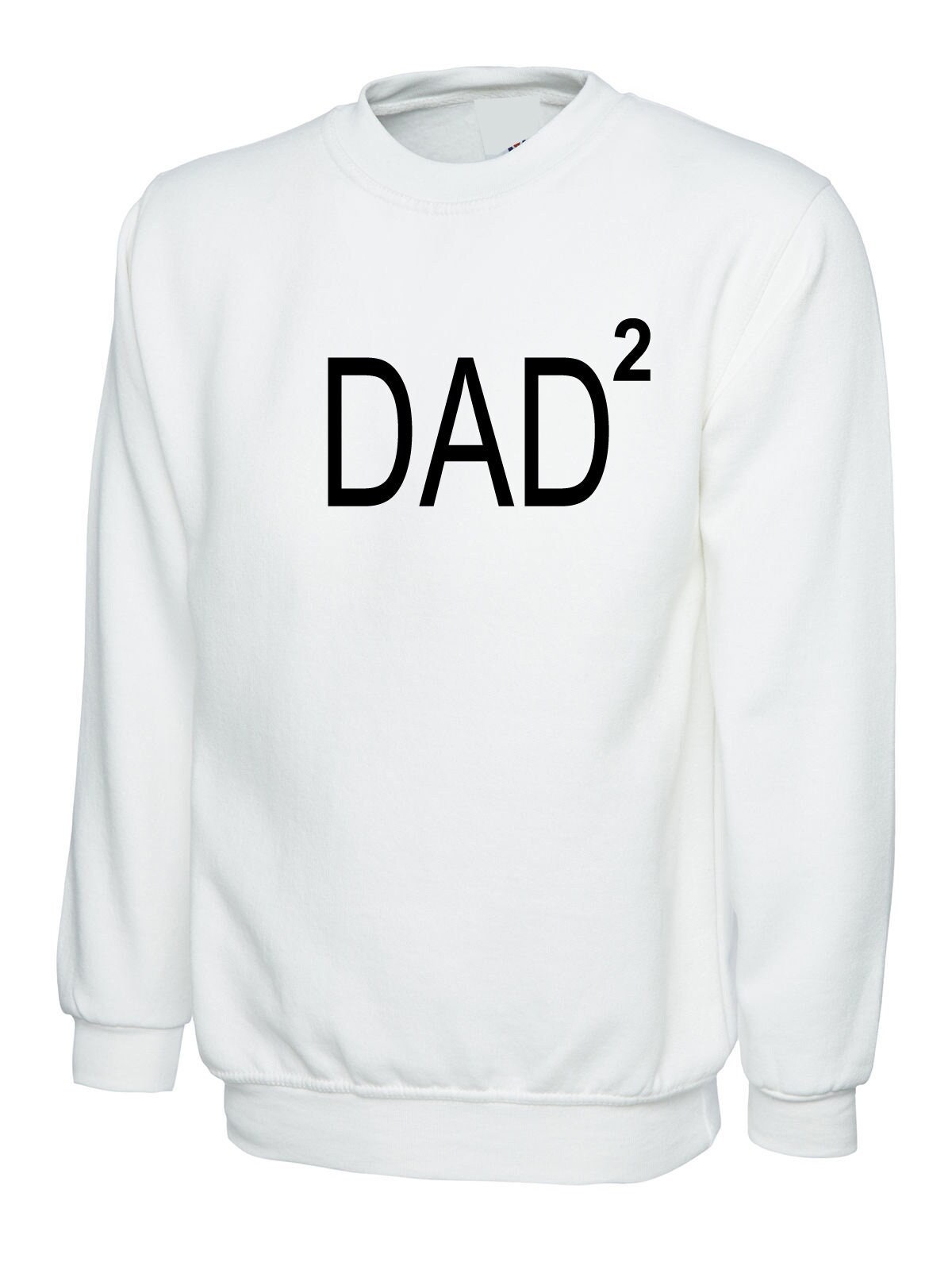 Dad 2 sweatshirt jumper sweater shirt expecting again idea mens father's day gift becoming dad of second baby top pregnancny annoucement