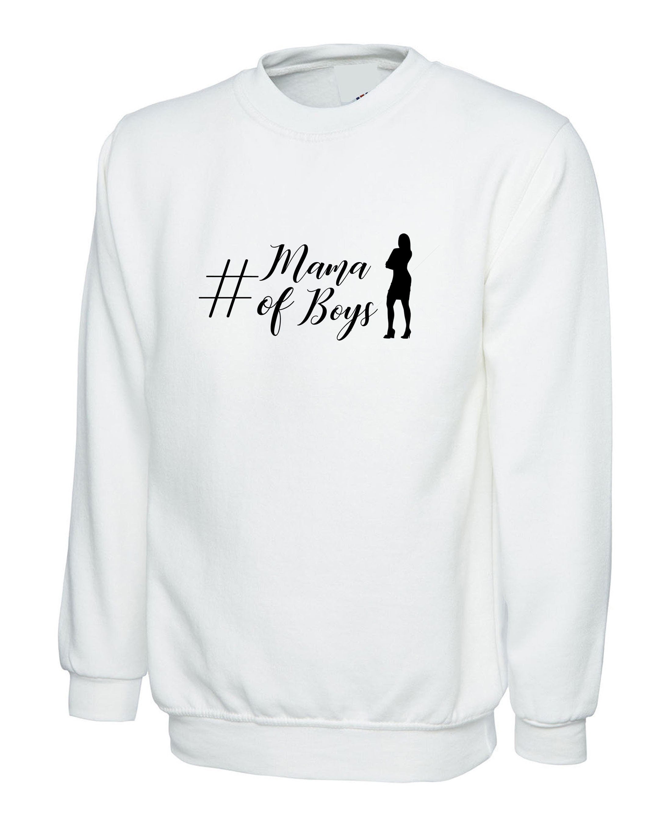 Mama of boys #mama sweatshirt jumper sweater shirt ladies mother's day birthday gift mum mama funny top trending christmas present gift top