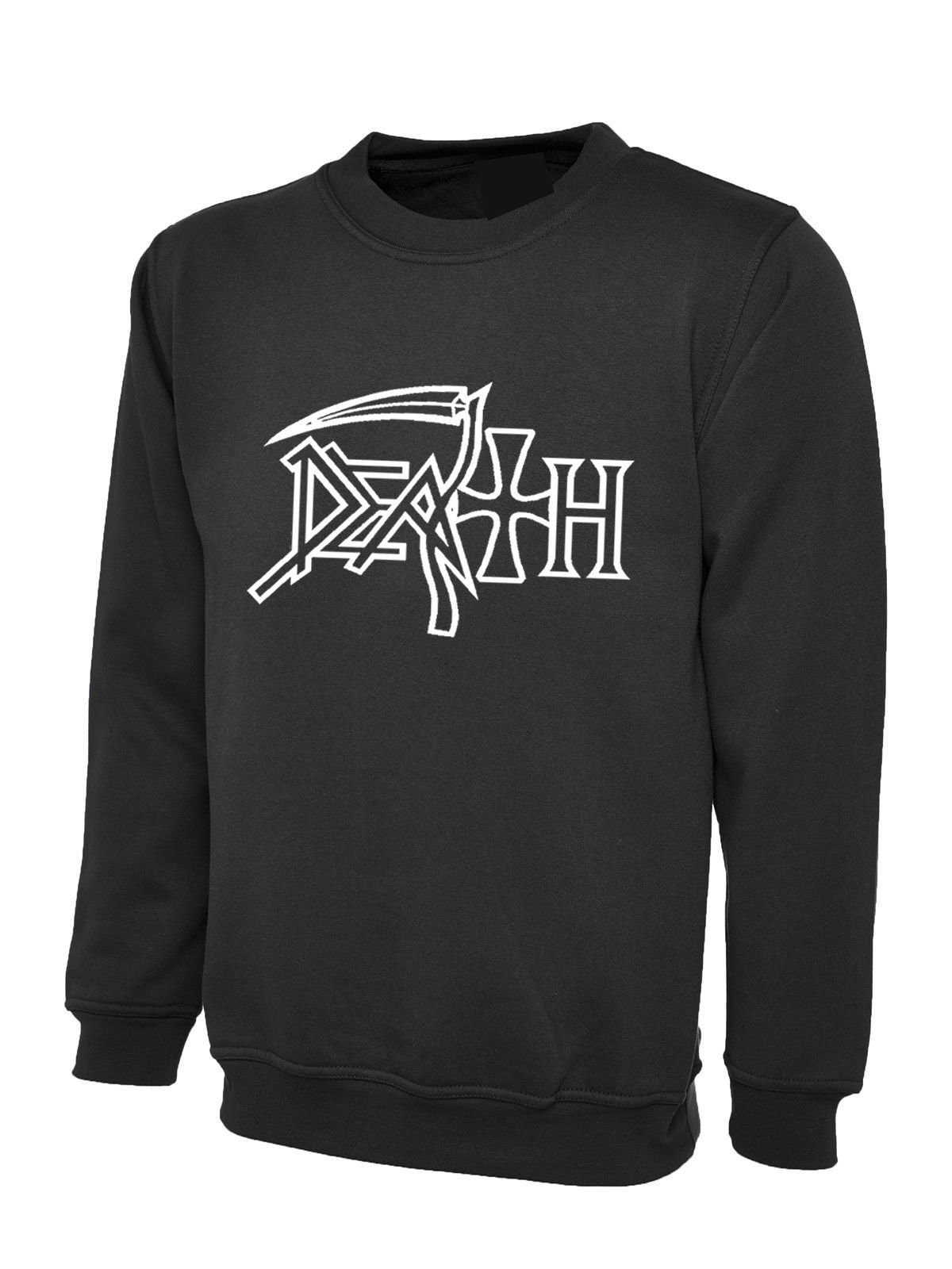 Death scary idea sweatshirt jumper sweater shirt halloween scared death is must fear motivational inspirational top gift pandemic