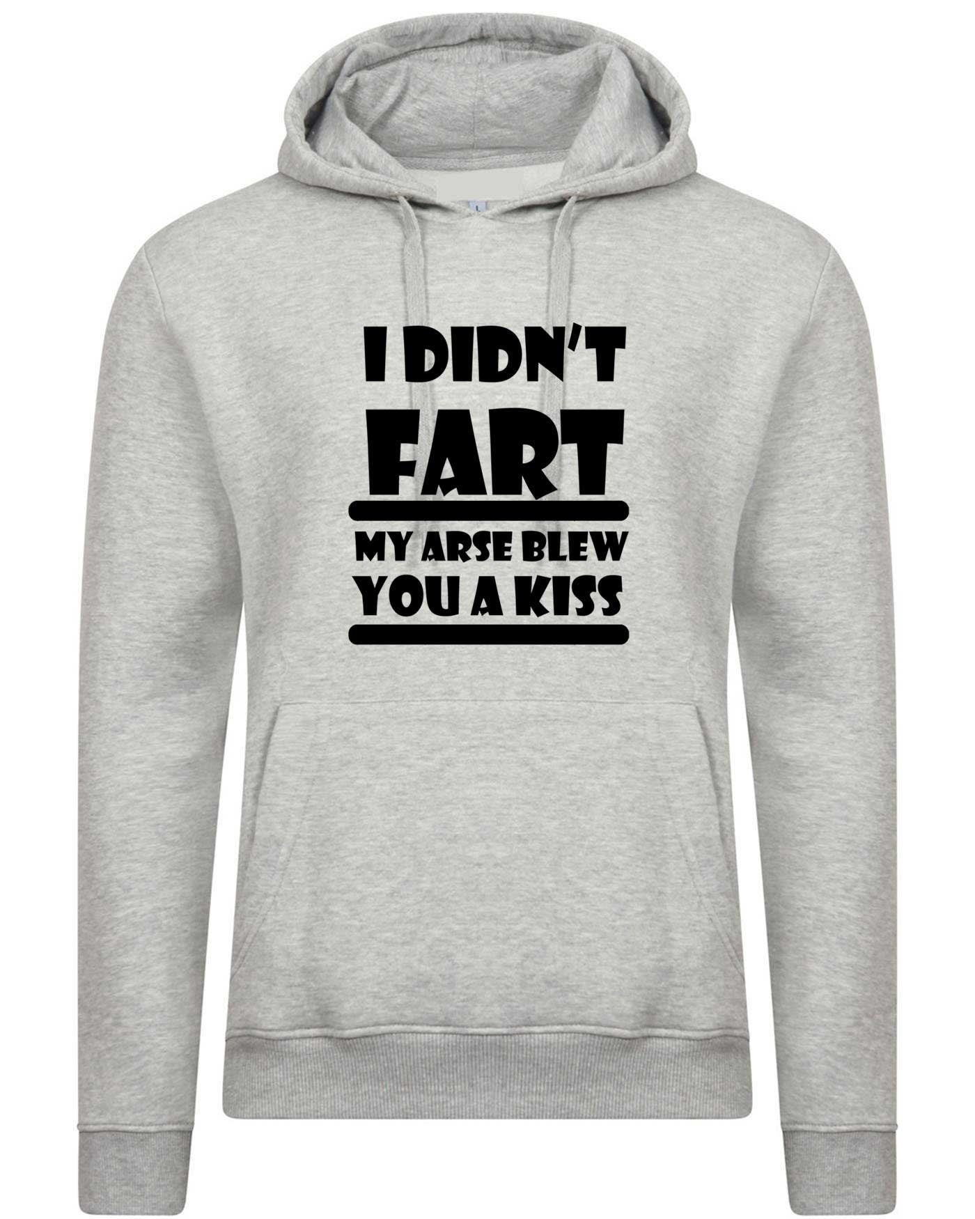 I didn't fart funny hoodie hoody hood hooded mens humor novelty birthday xmas gift dad grandad father's day gift top farty joke