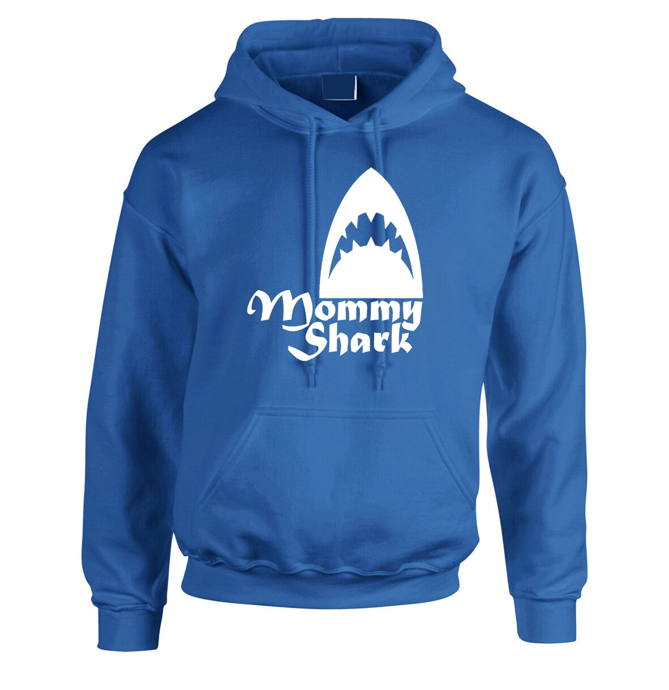 Mommy shark hoodie hoody hood hooded gift ladies mother's day birthday super mom funny top christmas gift for mom mama mother