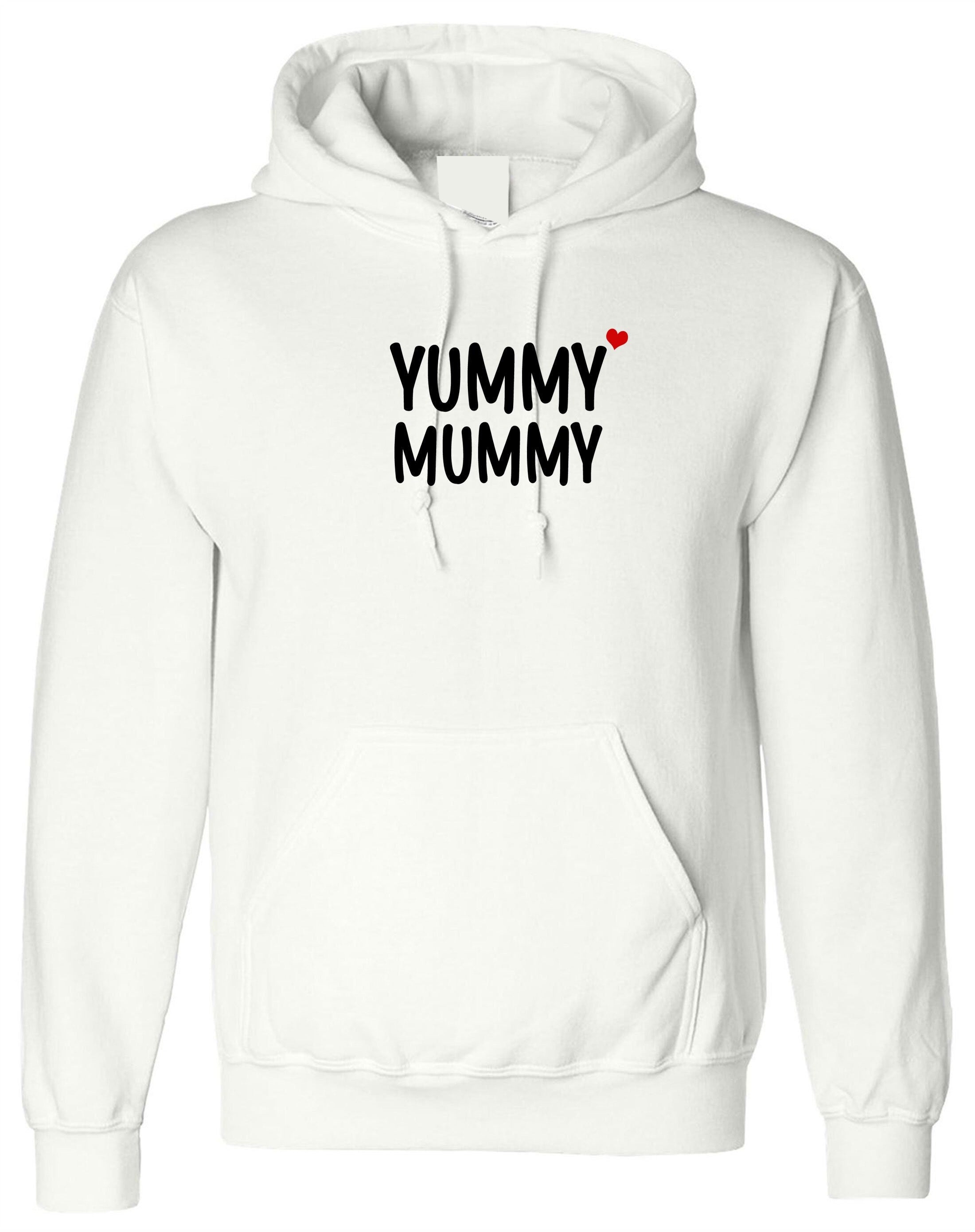 Yummy mummy hoodie hoody hood hooded funny birthday gift for mother's day mama mom christmas present cute mommy grandmother