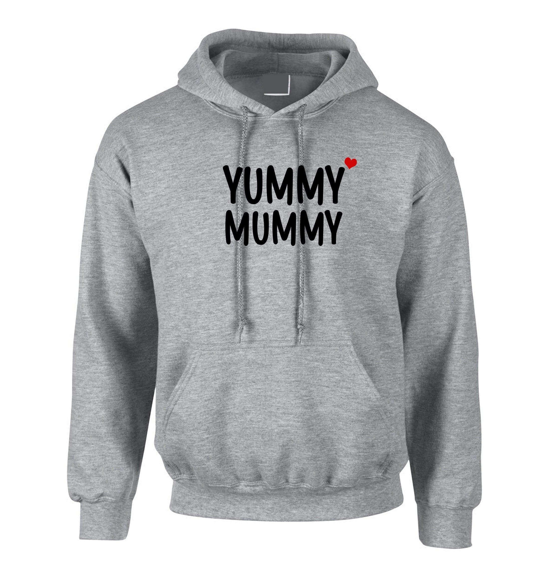 Yummy mummy hoodie hoody hood hooded funny birthday gift for mother's day mama mom christmas present cute mommy grandmother