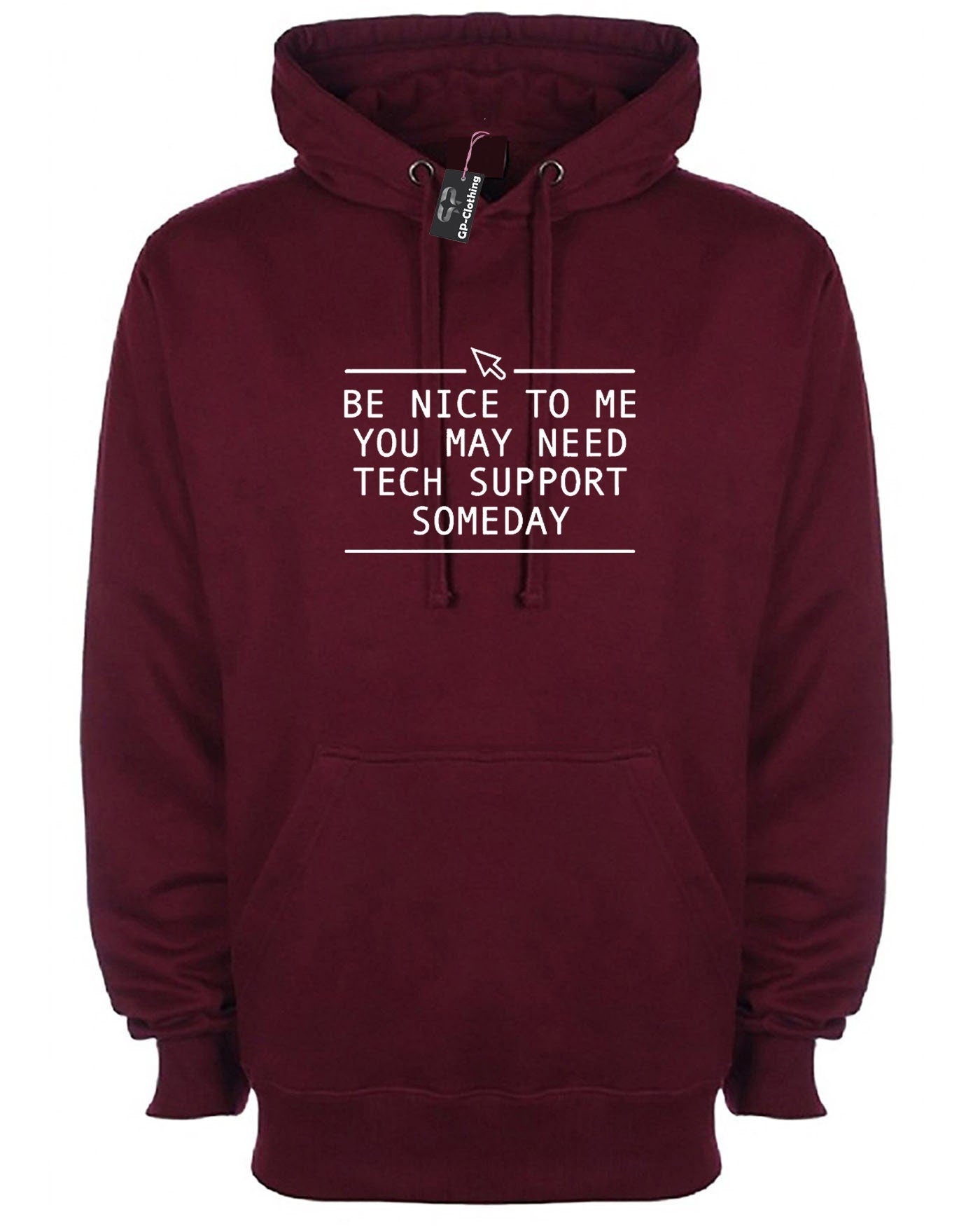 Be nice to me you may need technical support someday hoodie hoody hood hooded funny mens technician gift for it expert